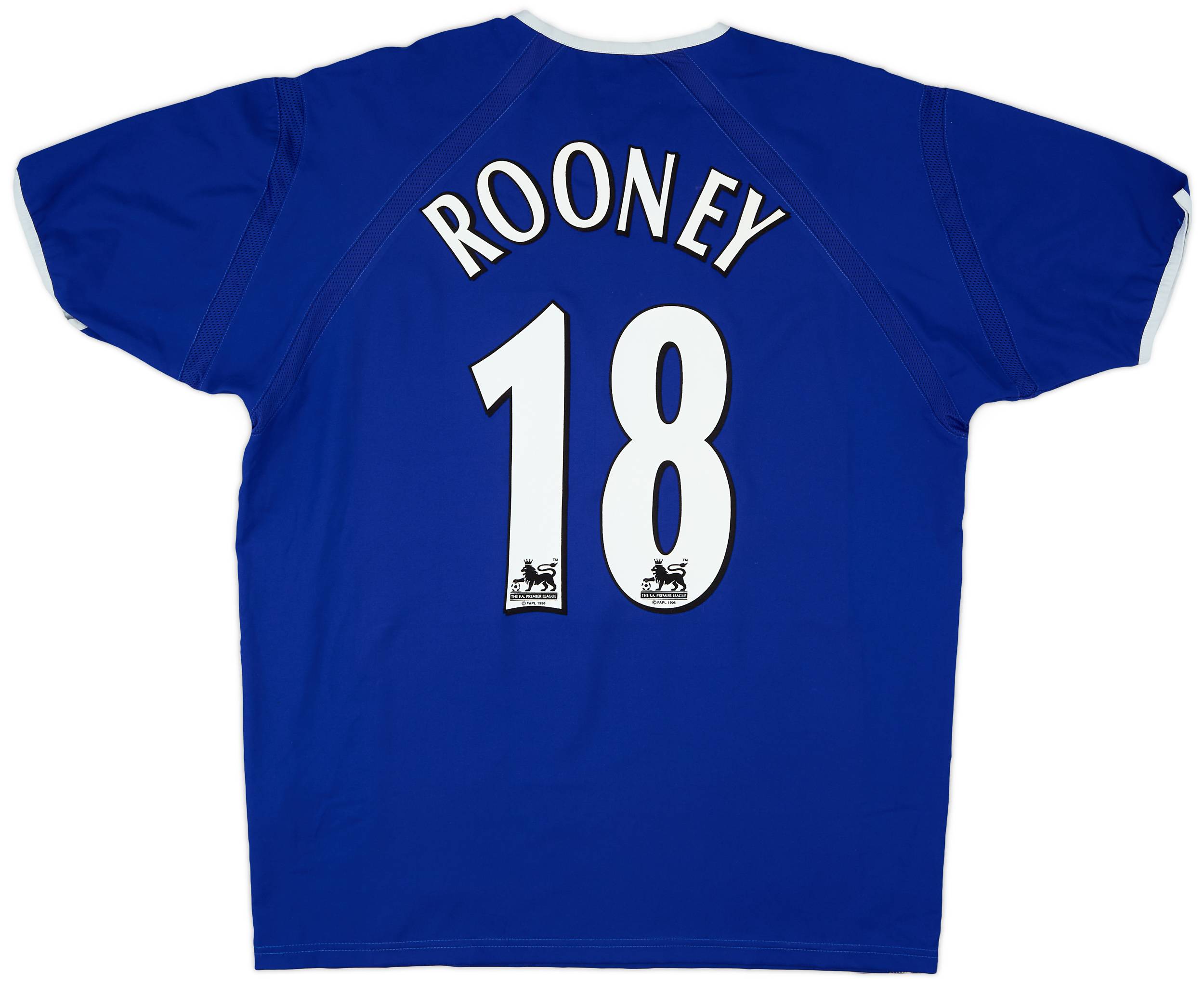 2003-04 Everton Home Shirt Rooney #18 - 8/10 - (L)