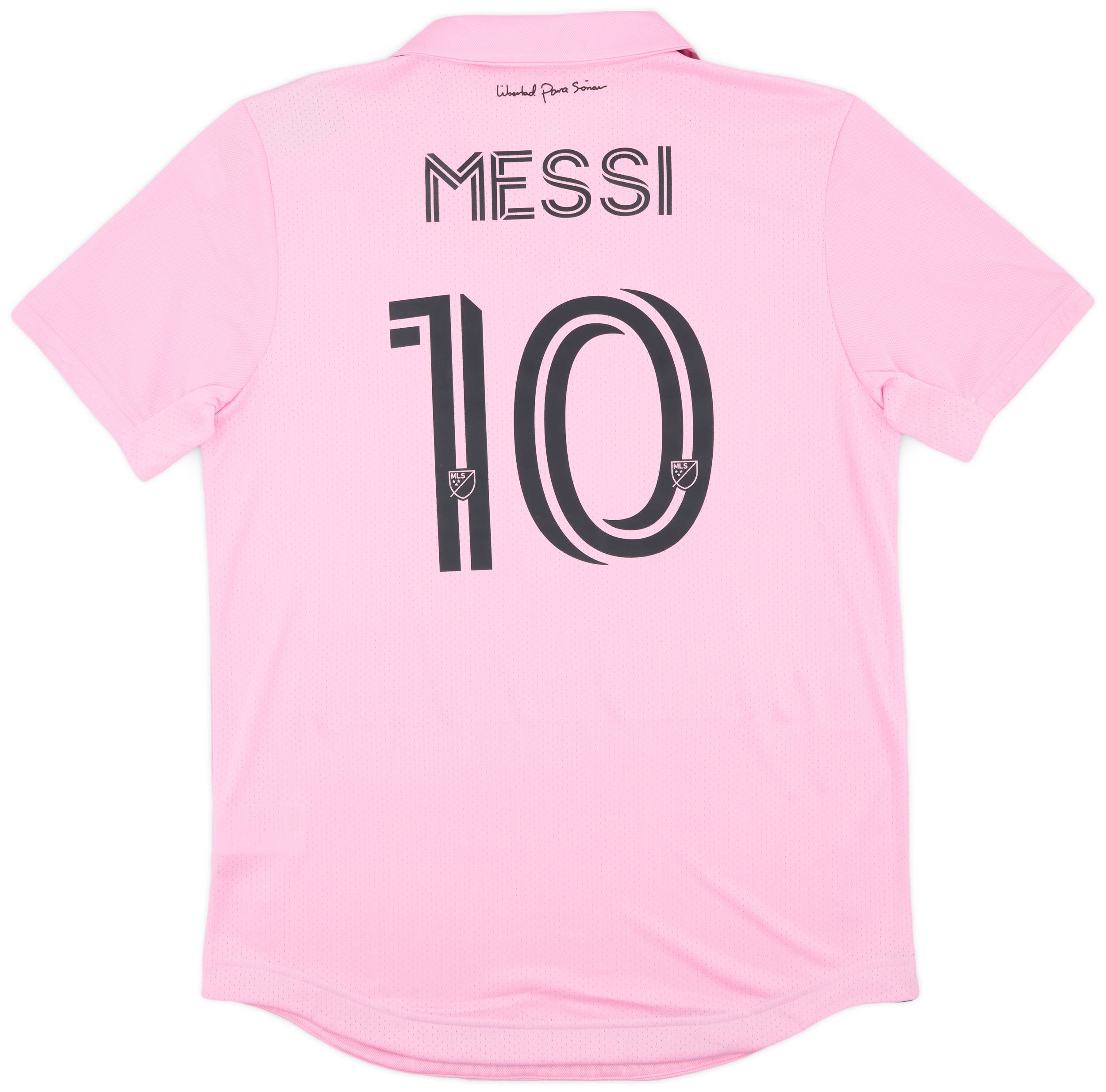 2023-24 Inter Miami Authentic Home Shirt Messi #10 (M)