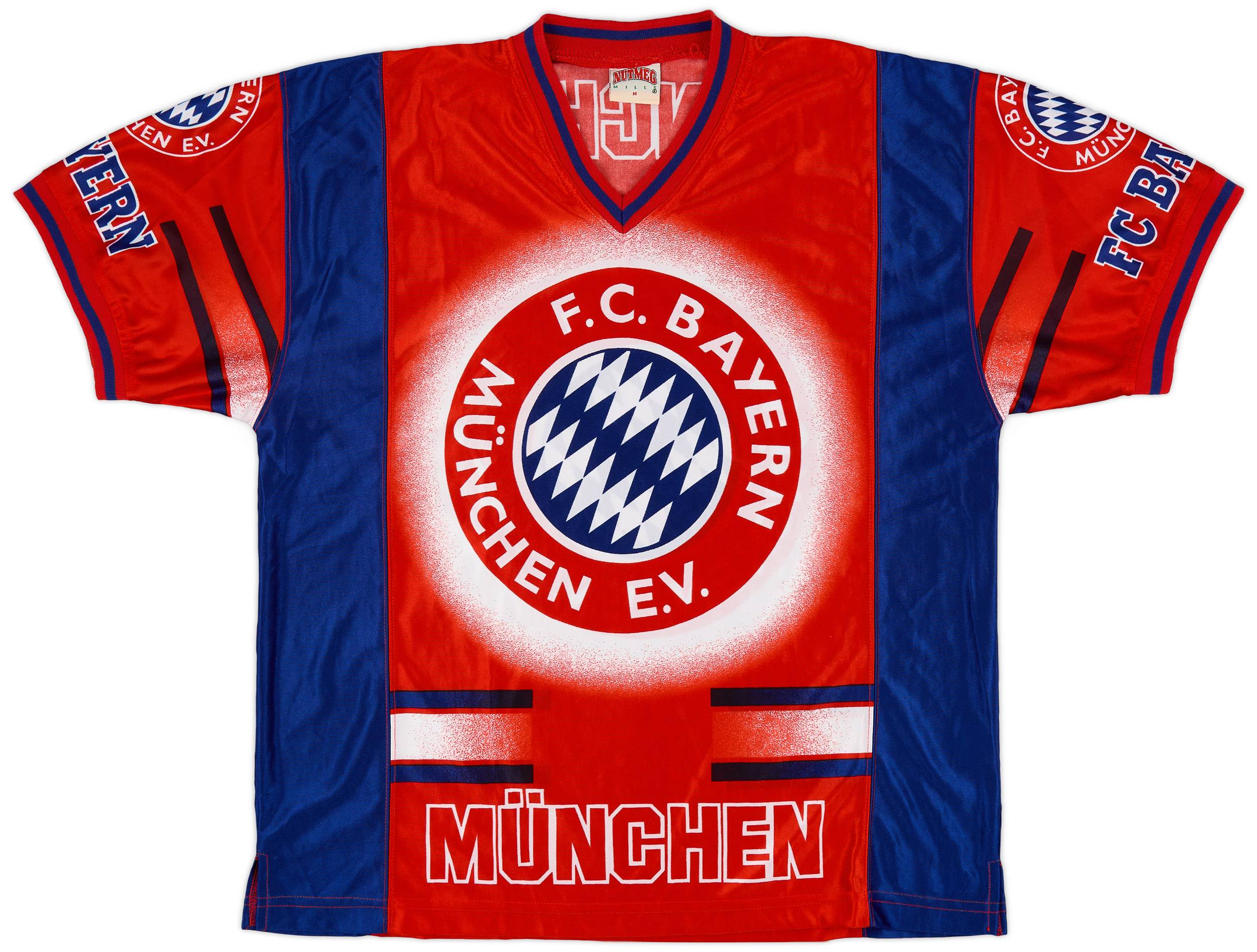 1990s Bayern Munich Nutmeg Graphic Shirt - 9/10 - (M)