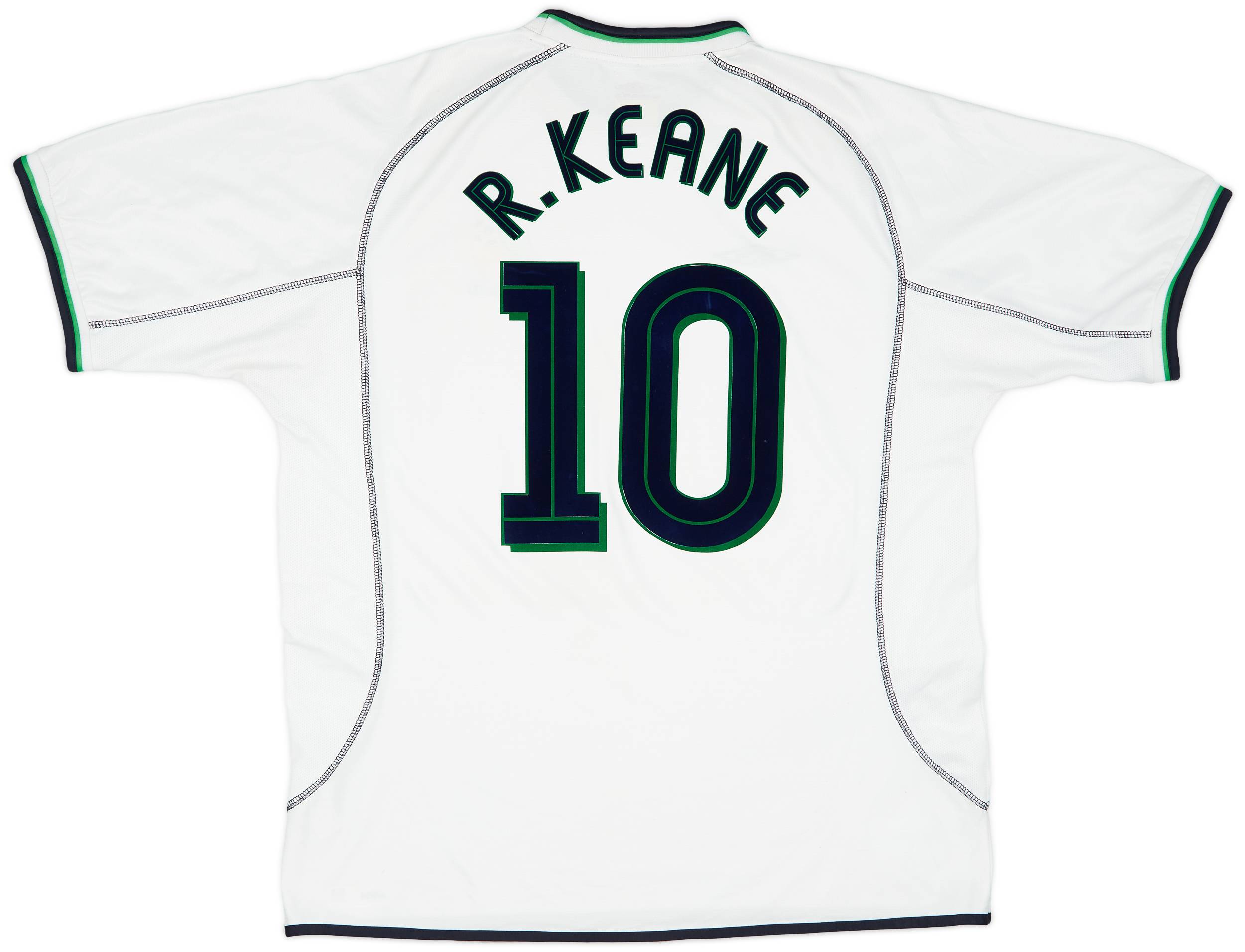 2001-02 Ireland Away Shirt R.Keane #10 - 8/10 - (XXL)