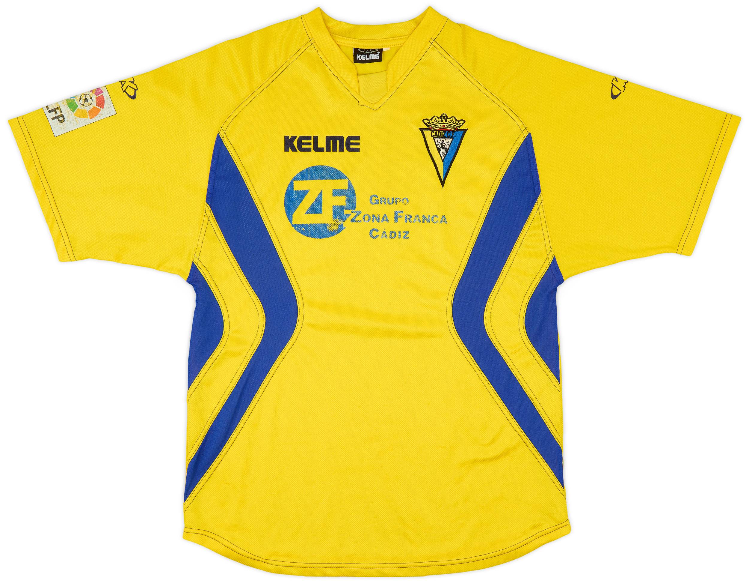 2003-04 Cadiz Home Shirt - 5/10 - (M)