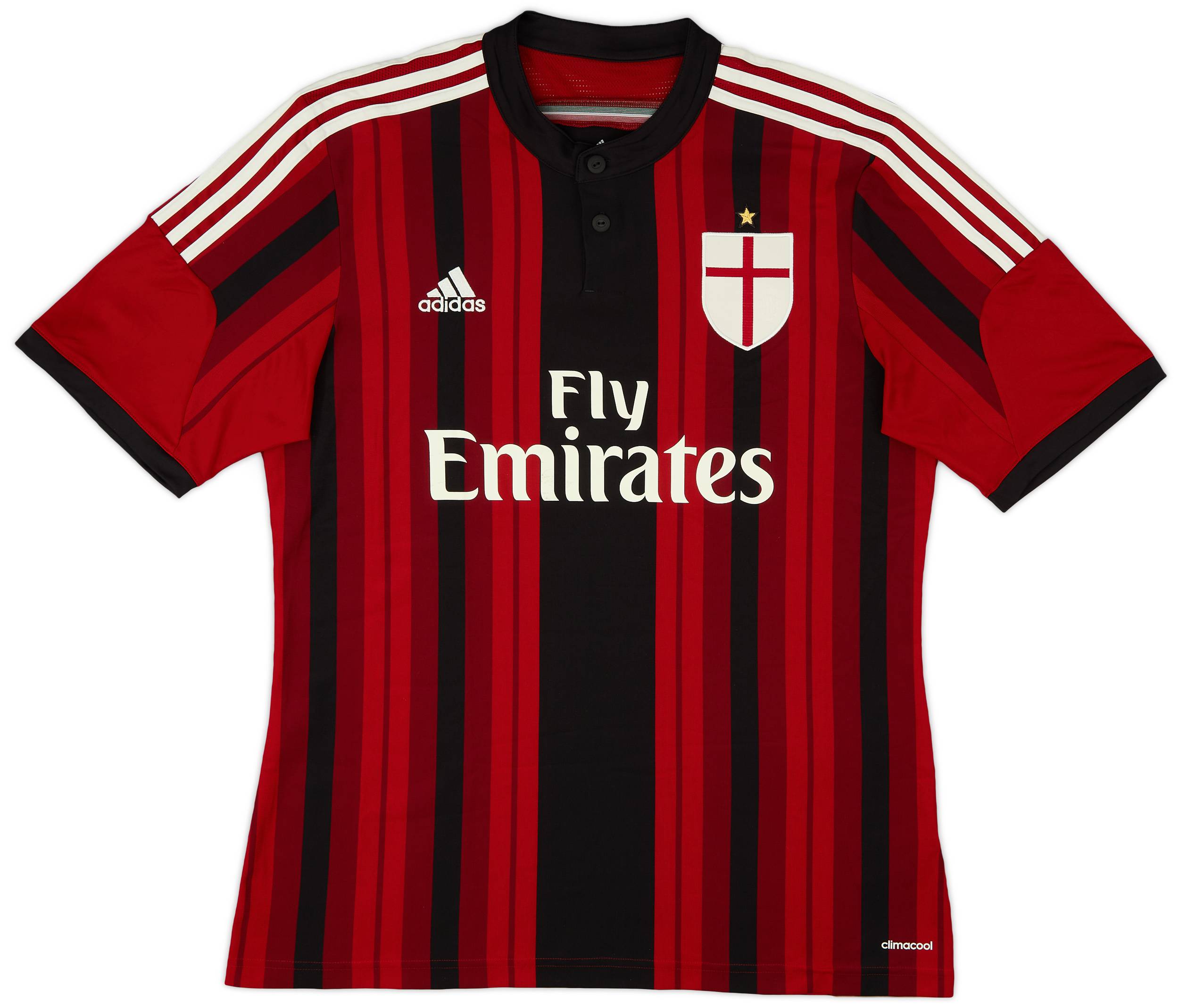 2014-15 AC Milan Home Shirt - 7/10 - (L)