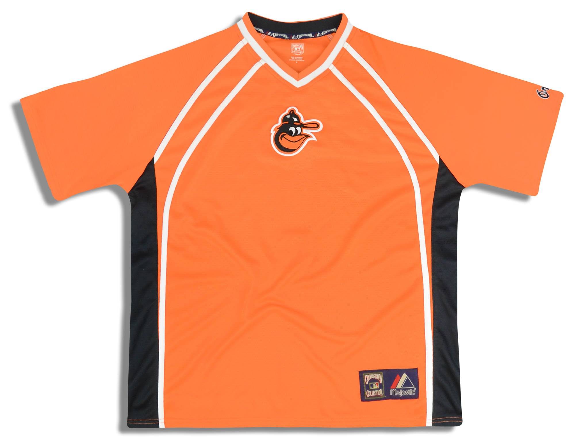 1980s Baltimore Orioles Majestic Cooperstown Collection Jersey L