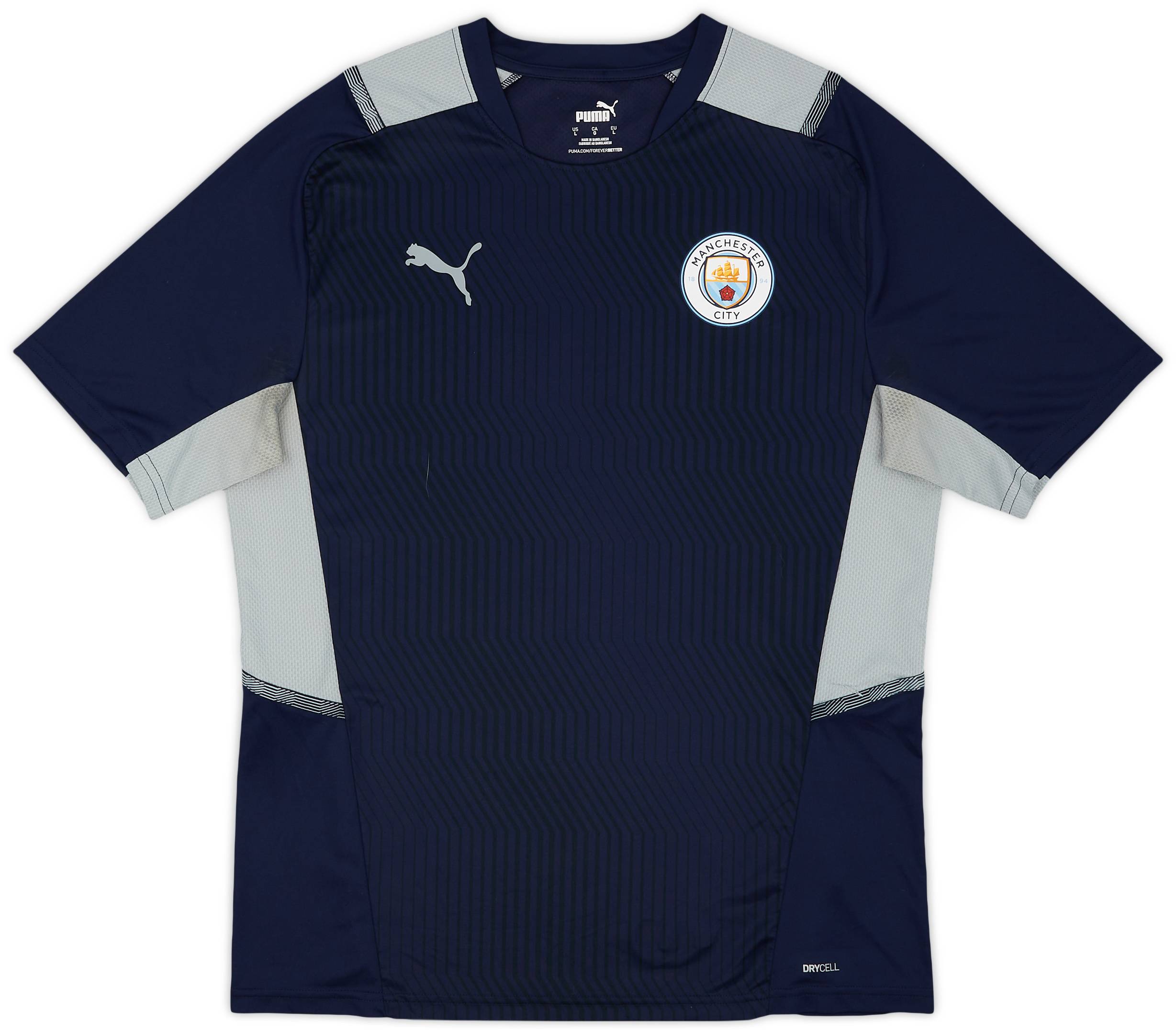 2021-22 Manchester City Puma Training Shirt - 9/10 - (L)
