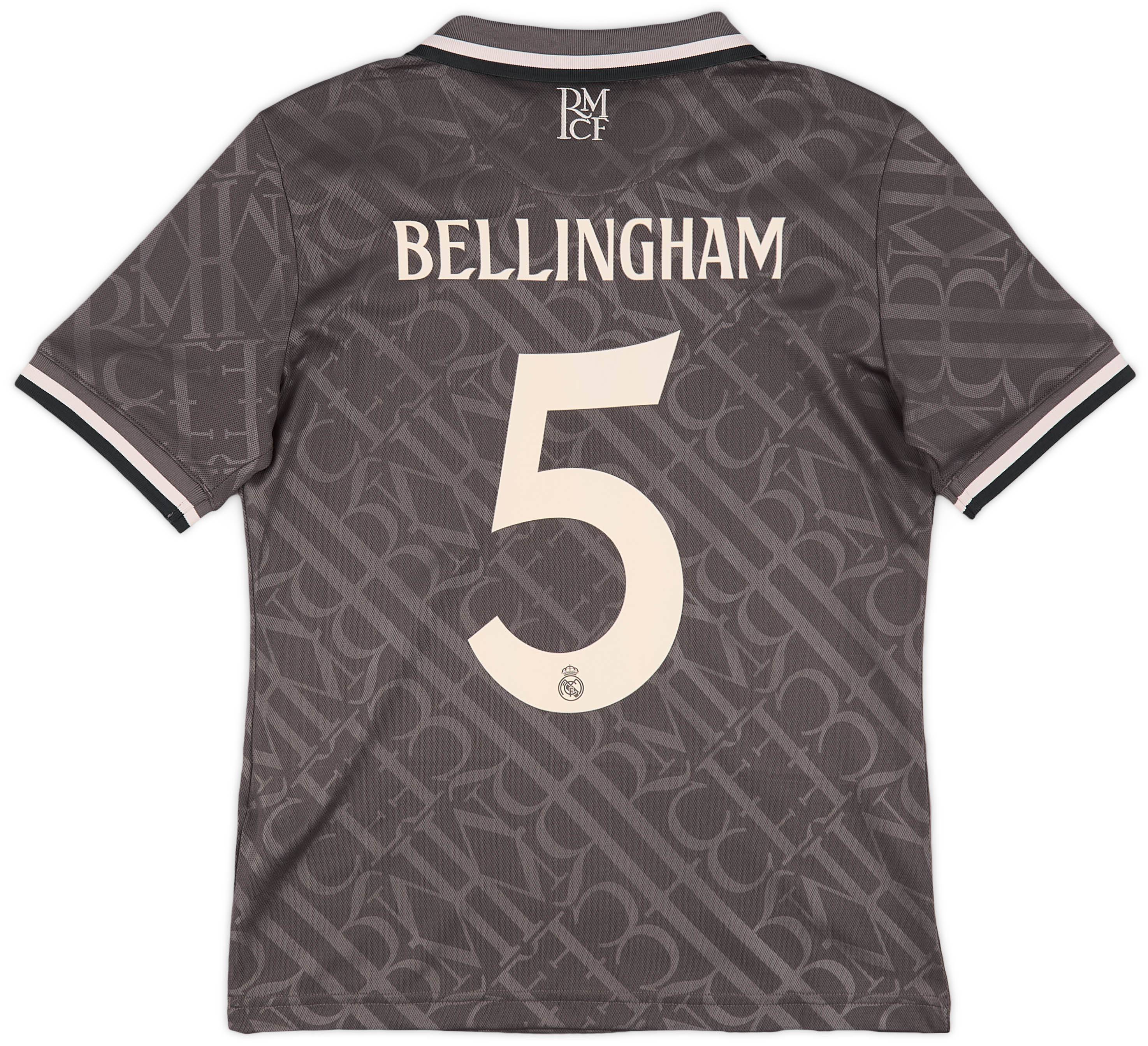 2024-25 Real Madrid Third Shirt Bellingham #5 (KIDS)