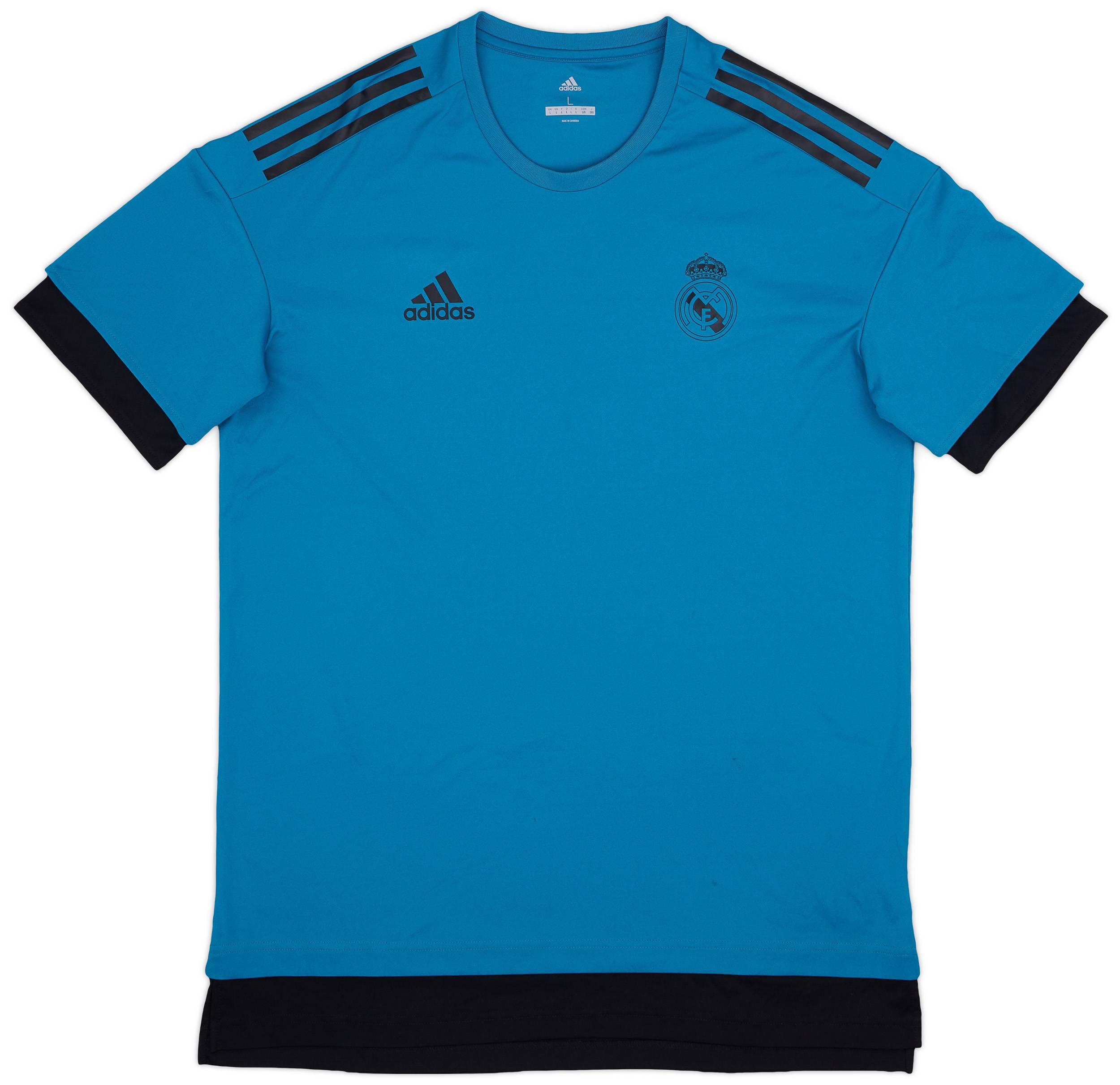 2017 18 Real Madrid adidas Training Shirt 7 10 L
