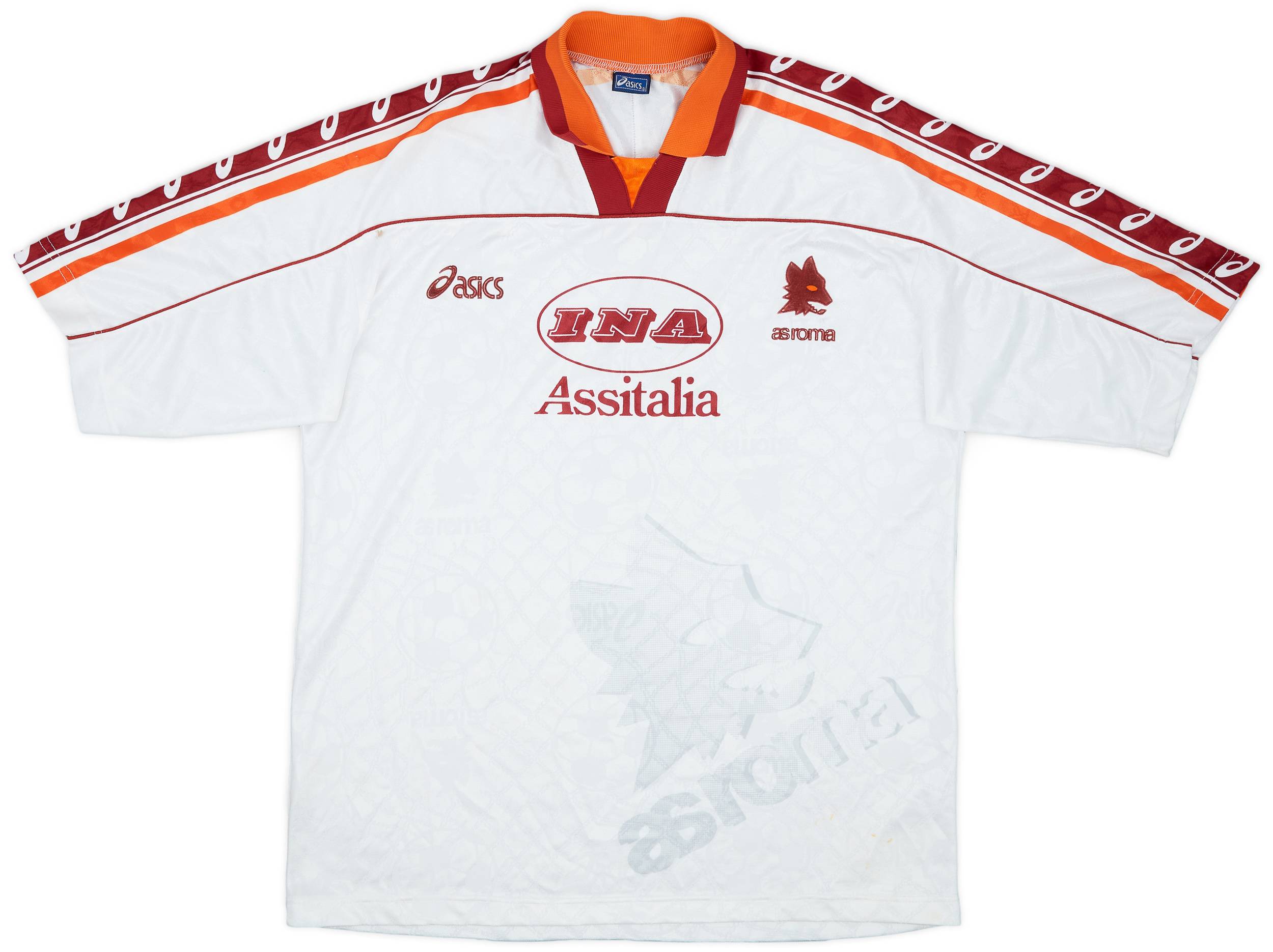 日本最級 1995-96 Roma (XL) - 7/10 - Shirt Away トップス