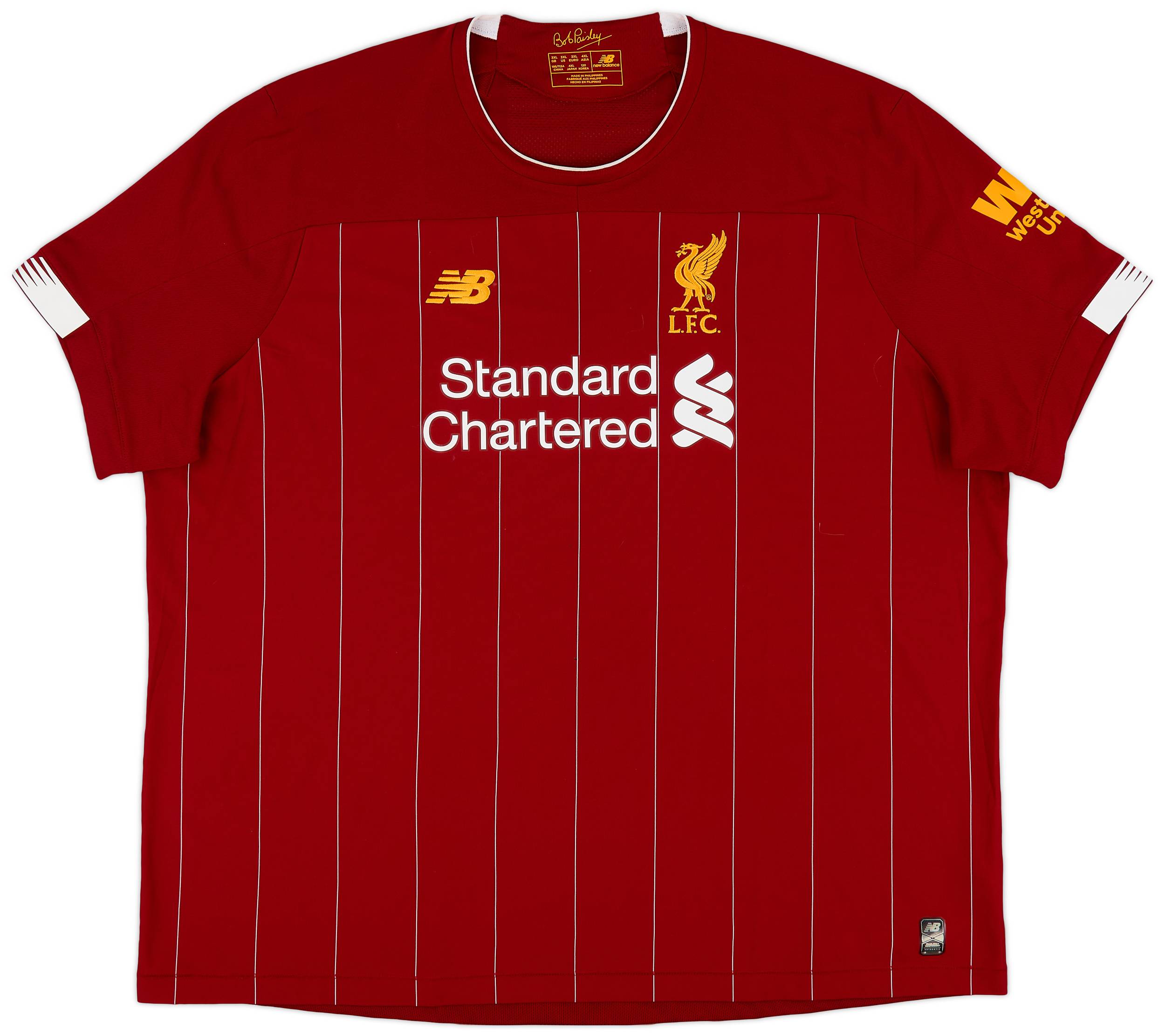 2019-20 Liverpool Home Shirt - 9/10 - (3XL)