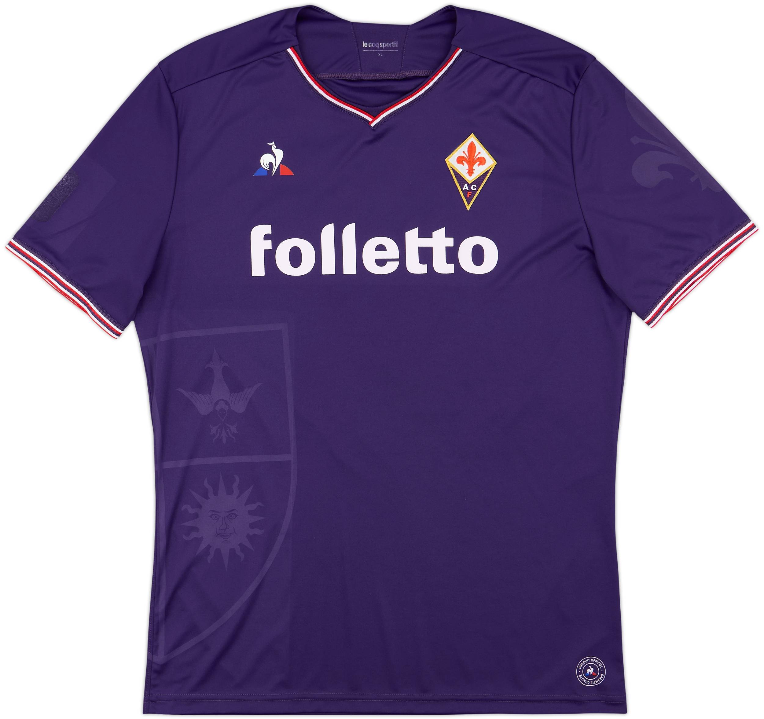 2017-18 Fiorentina Home Shirt Chiesa #25 - 6/10 - (XL)