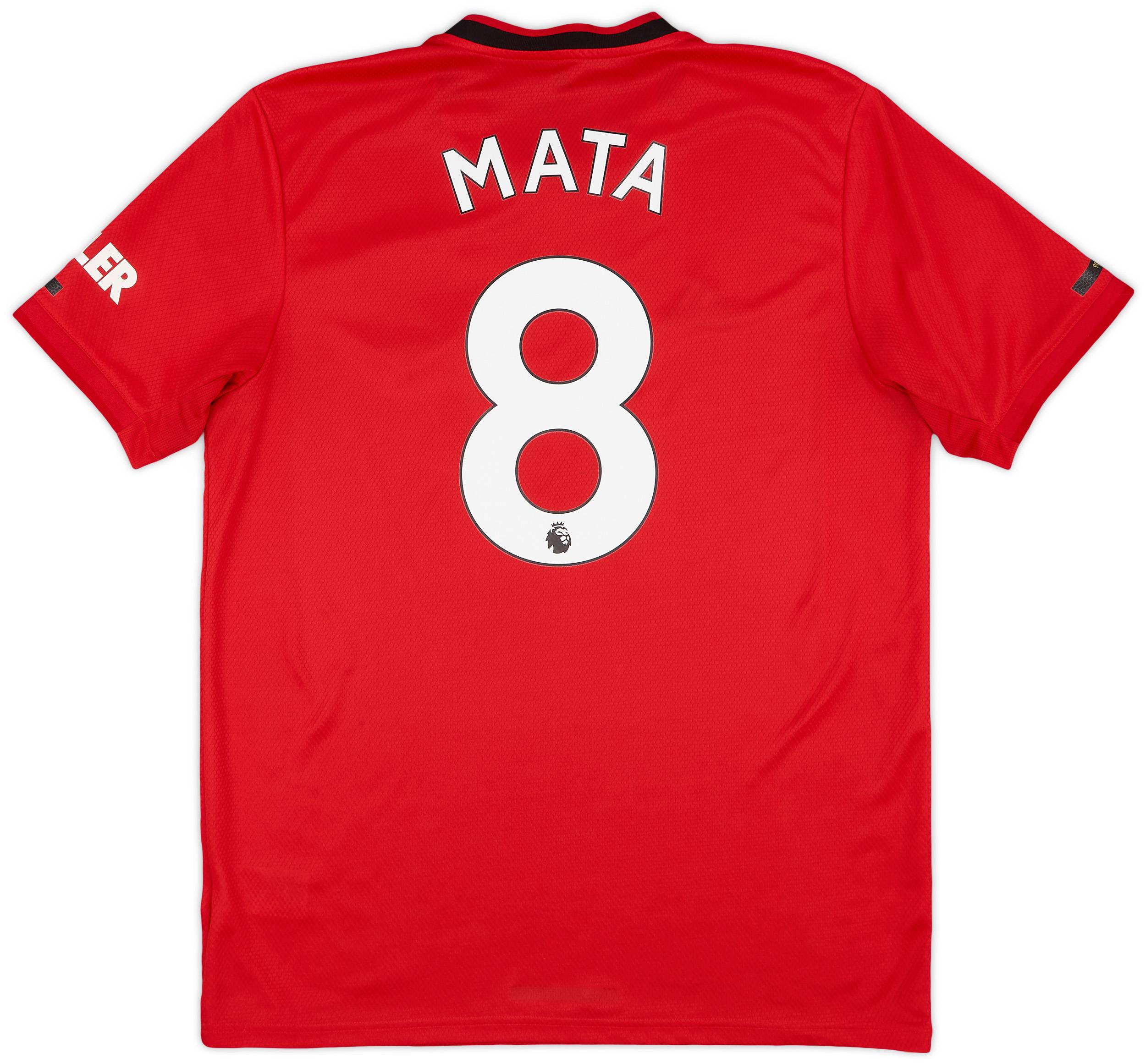2019-20 Manchester United Home Shirt Mata #8