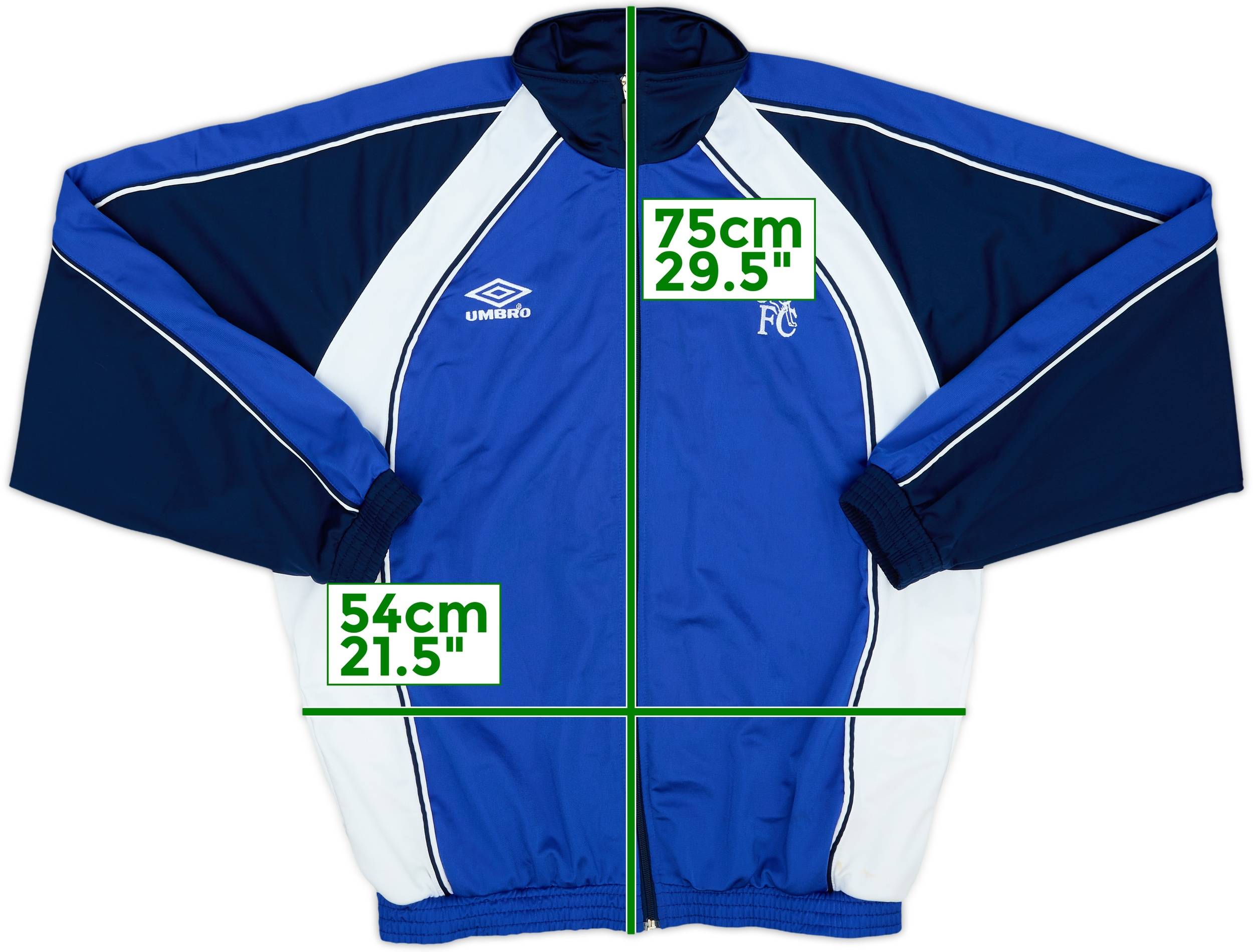 1999-00 Chelsea Umbro Track Jacket - 7/10 - (S)