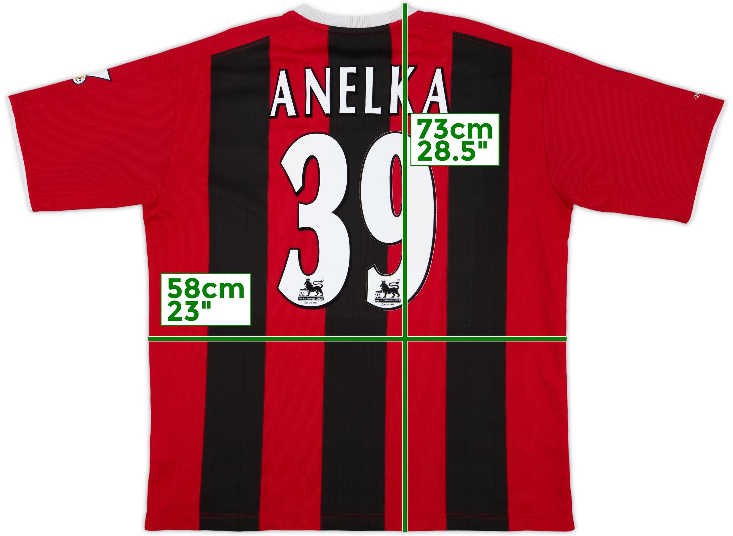 2003-04 Manchester City Away Shirt Anelka #39 - 8/10 - (XL)