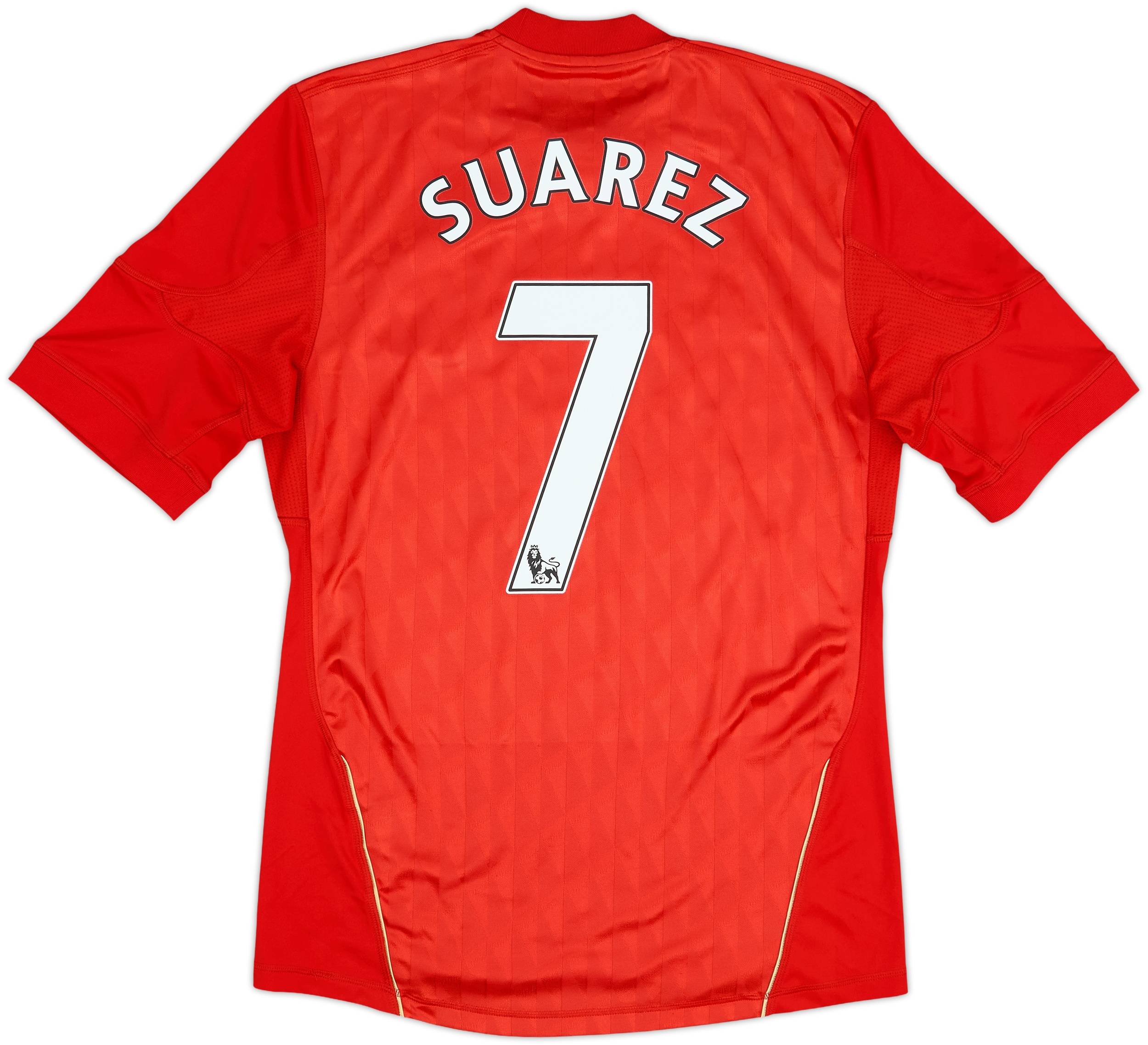 2010-12 Liverpool Home Shirt Suarez #7 - 5/10 - (S)
