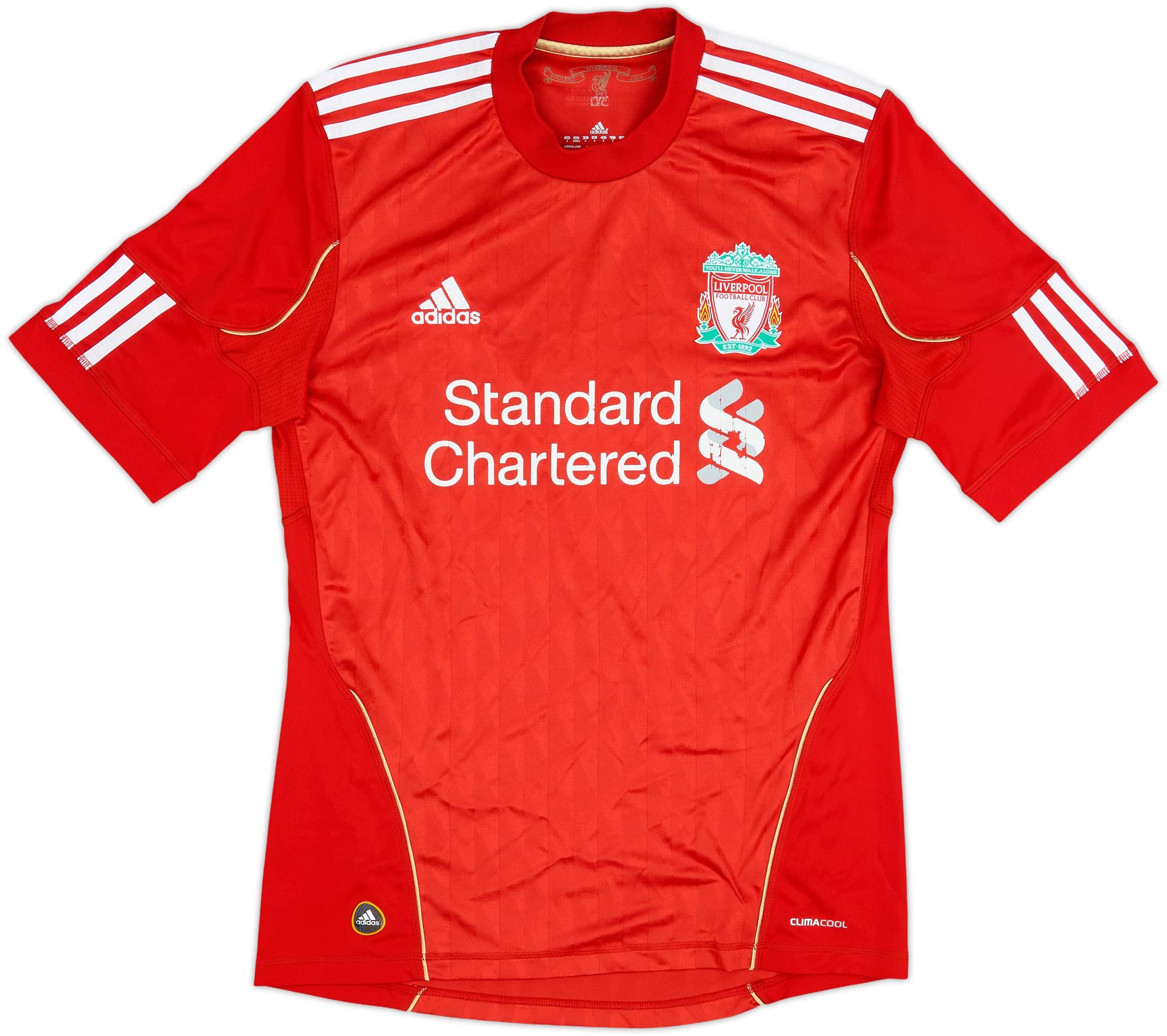 2010-12 Liverpool Home Shirt Suarez #7 - 5/10 - (S)
