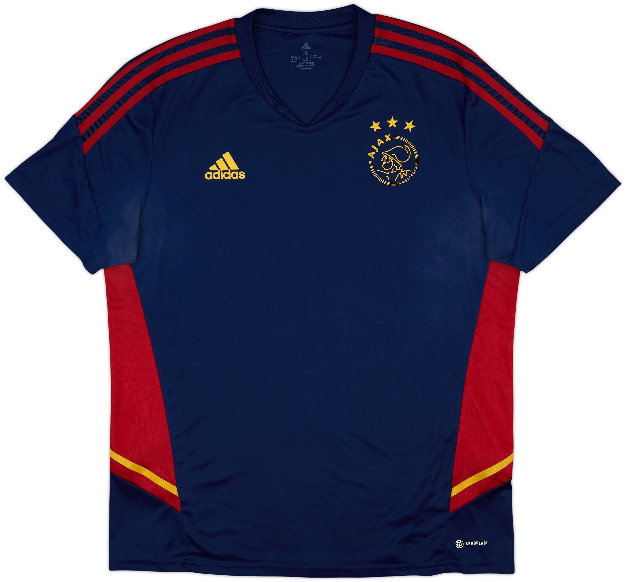 2022-23 Ajax adidas Training Shirt - 9/10 - (XL)
