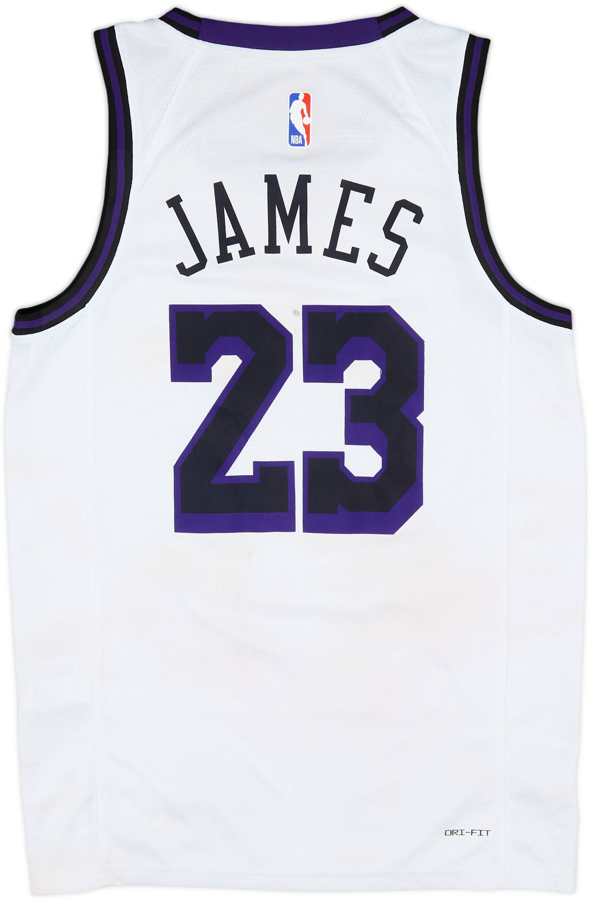 2022-23 LA Lakers James #23 Nike Swingman Alternate Jersey - 6/10