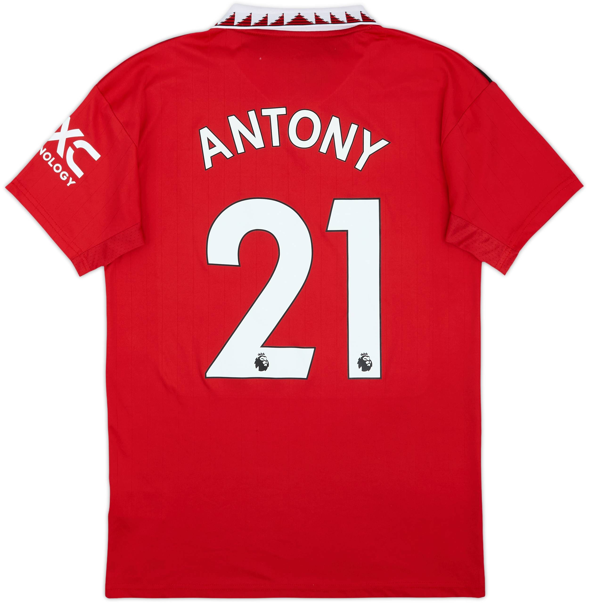 2022-23 Manchester United Home Shirt Antony #21 - 8/10 - (M)