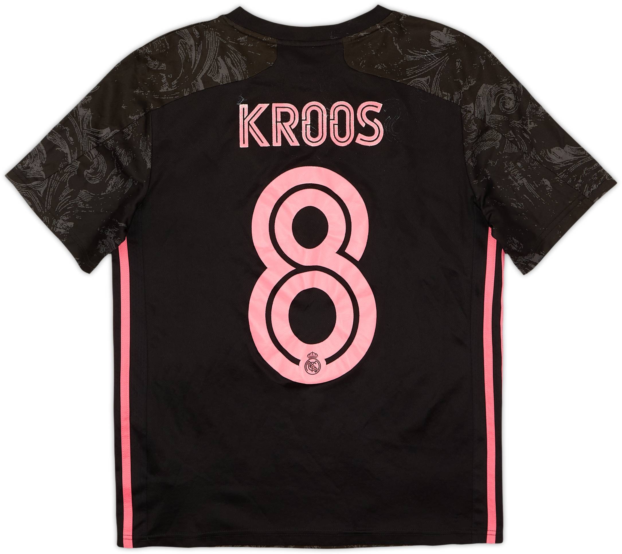 2020-21 Real Madrid Third Shirt Kroos #8 - 6/10 - (L.Boys)