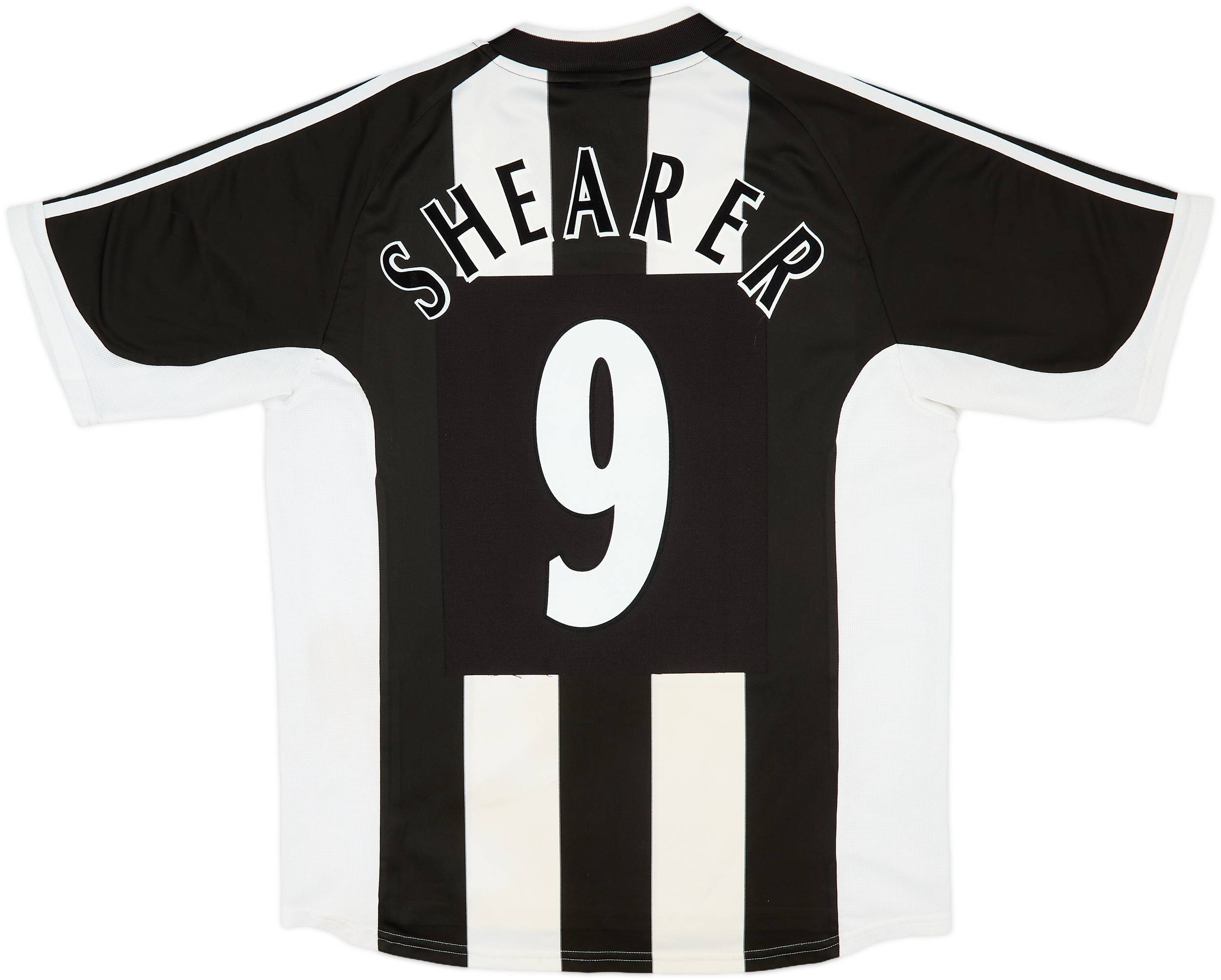 2001-03 Newcastle Home Shirt Shearer #9 - 6/10 - (L)