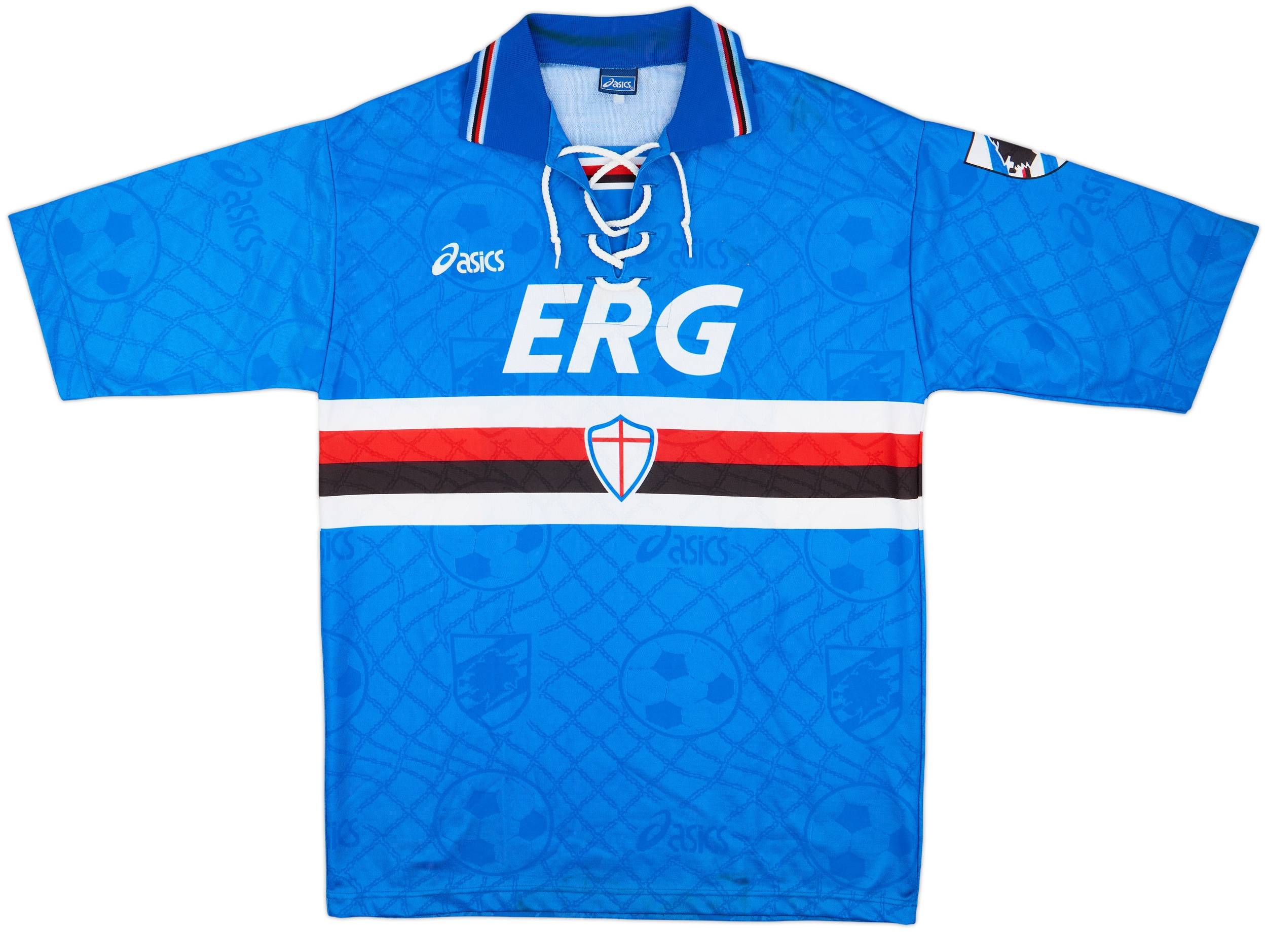 1994-95 サンプドリア ユニフォーム 1994-95 Sampdoria Home Shirt - 7/10 - (XL)