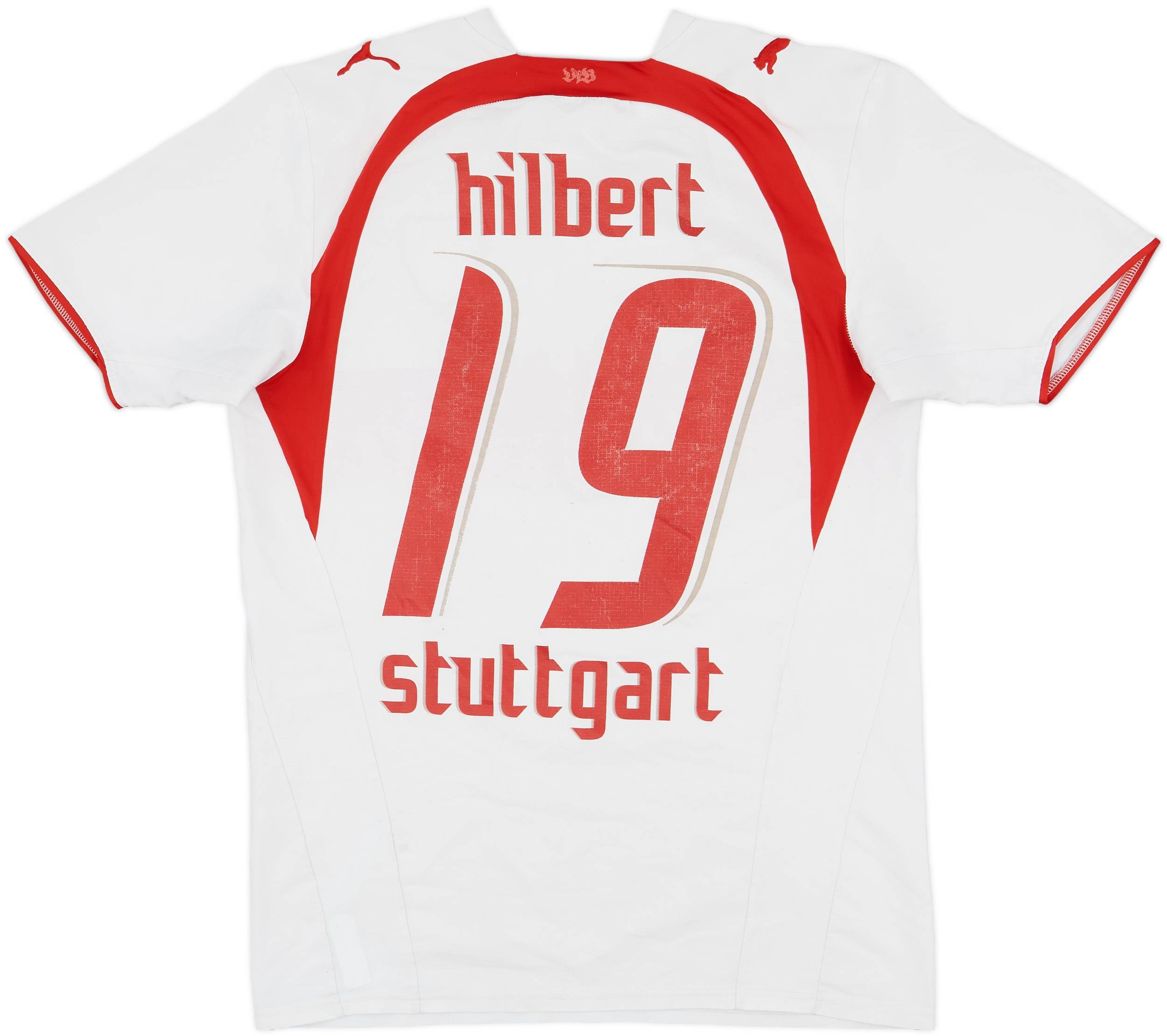 2006-07 Stuttgart Home Shirt Hilbert #19 - 3/10 - (M)