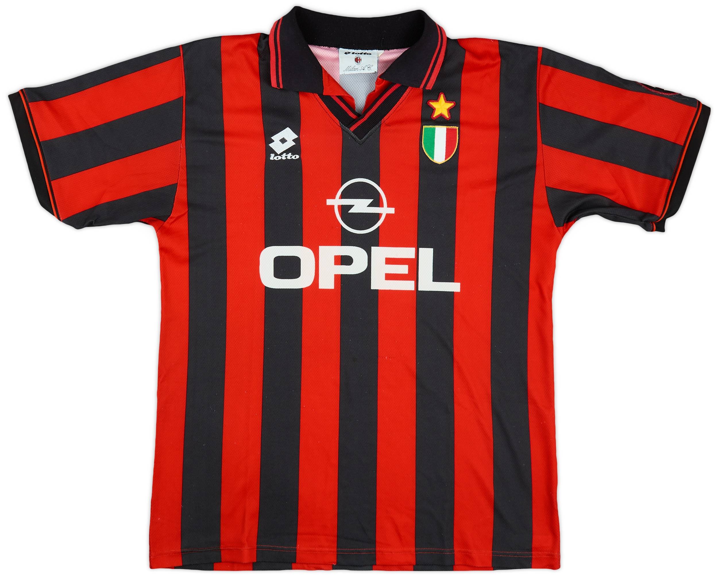 1996-97 AC Milan Home Shirt - 9/10 - (L)