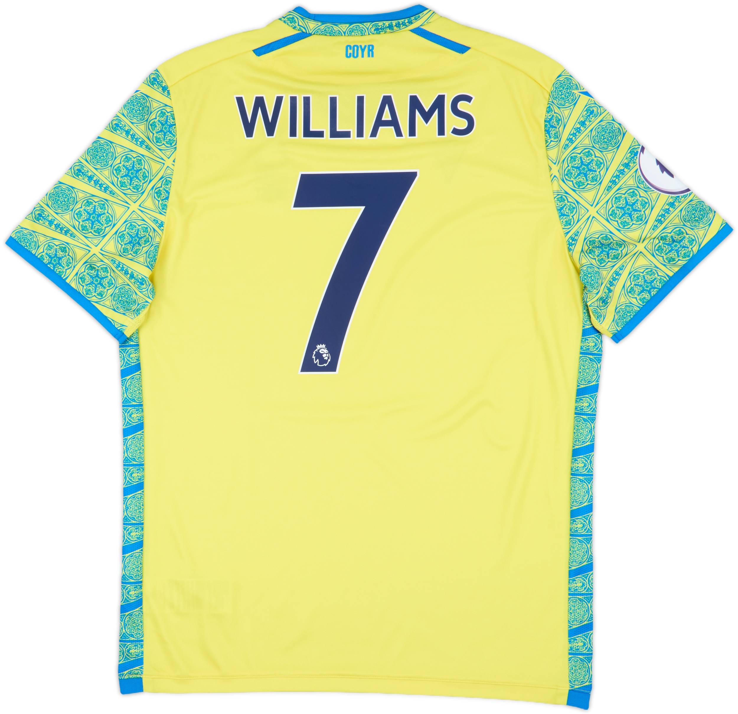 2022-23 Nottingham Forest Away Shirt Williams #7 - 9/10 - (XL)