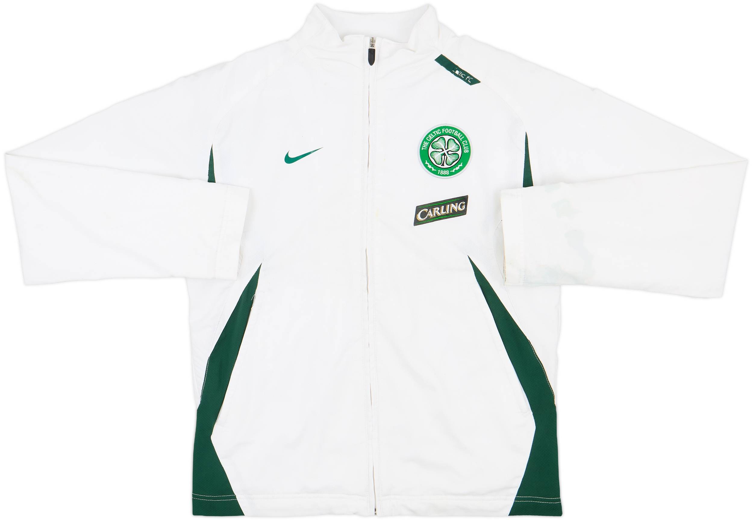 2007-08 Celtic Nike Track Jacket - 6/10 - (S)