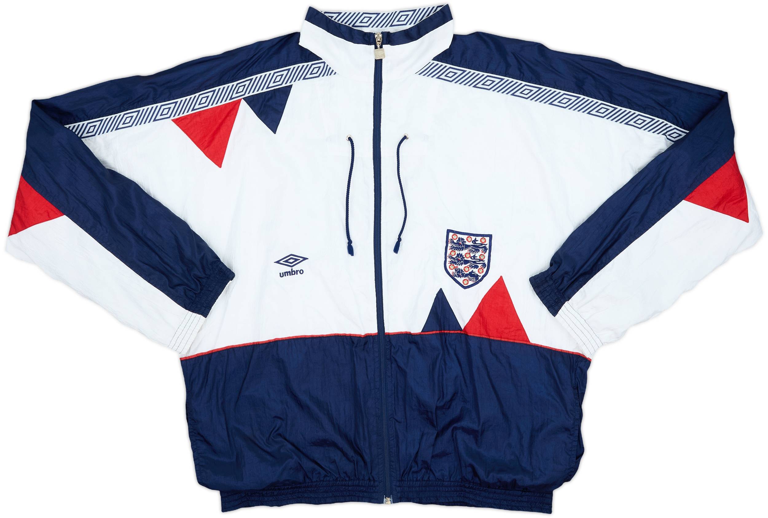 レア　Great Britain ジャージ ラグビーシャツ Umbro 90s 1990-92 England Umbro Track Jacket - 9/10 - (XXL)