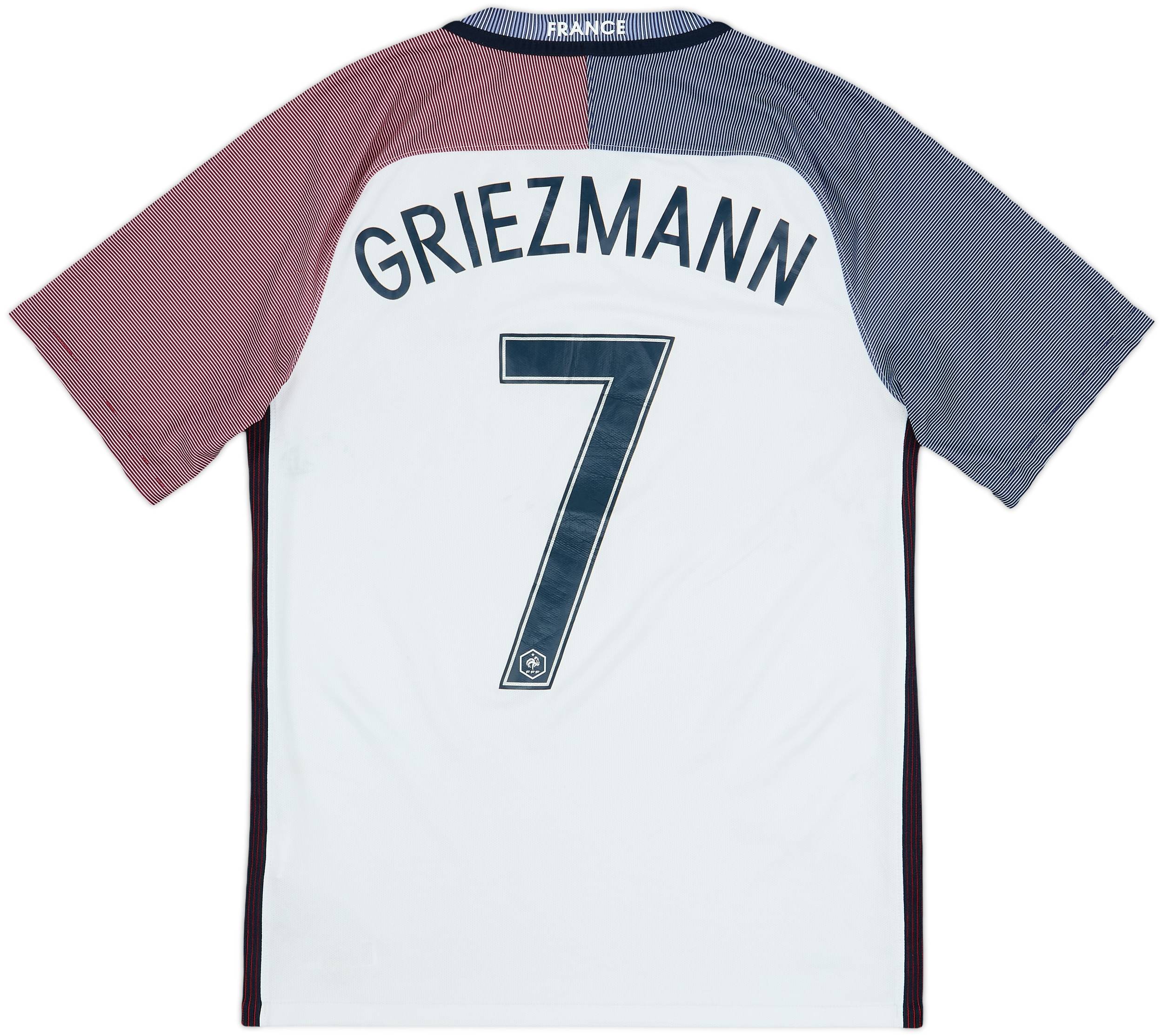 2016-17 France Away Shirt Griezmann #7 - 6/10 - (S)