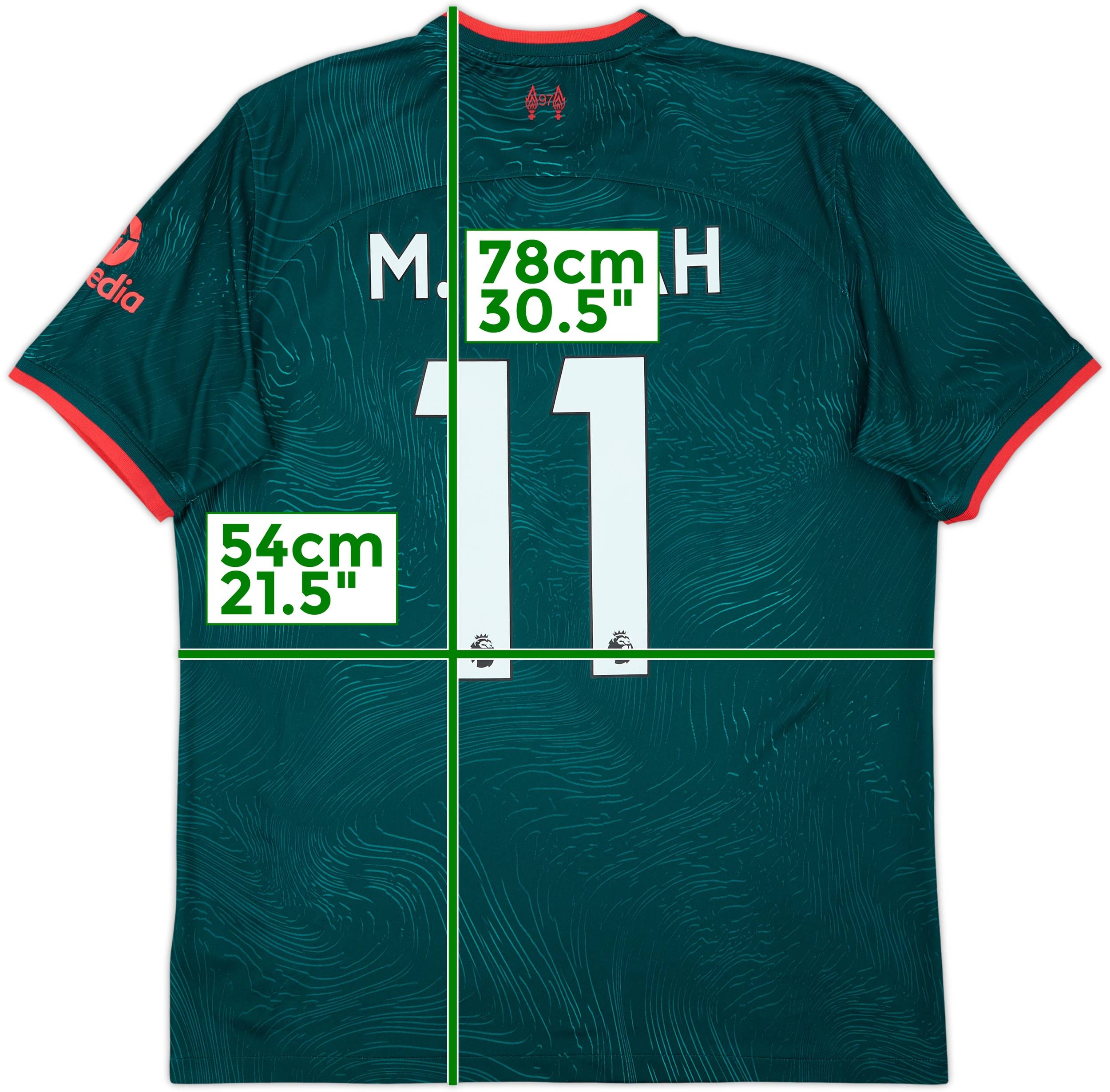 2022-23 Liverpool Third Shirt M.Salah #11 - 6/10 - (L)