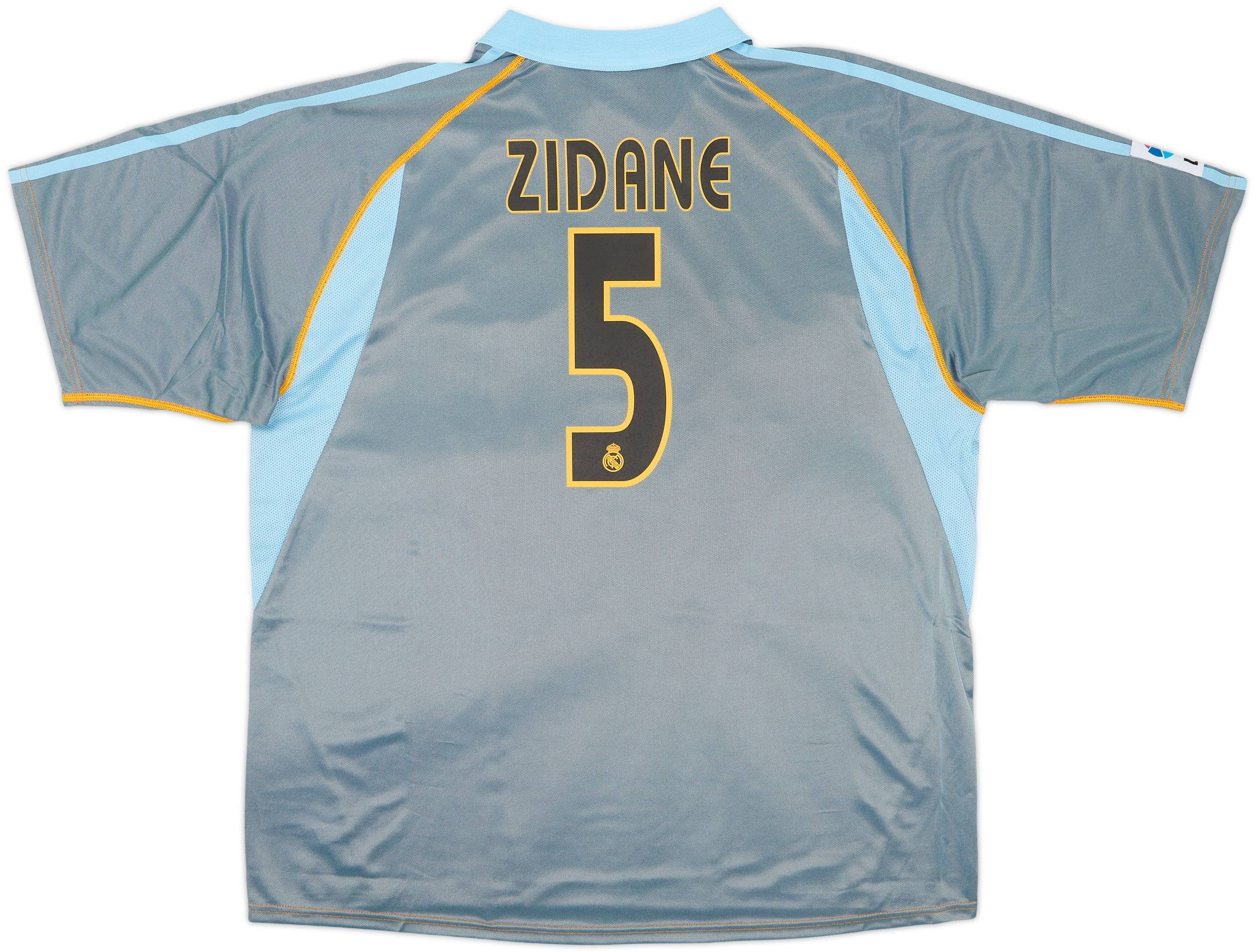 2003-04 Real Madrid Third Shirt Zidane #5 (L)