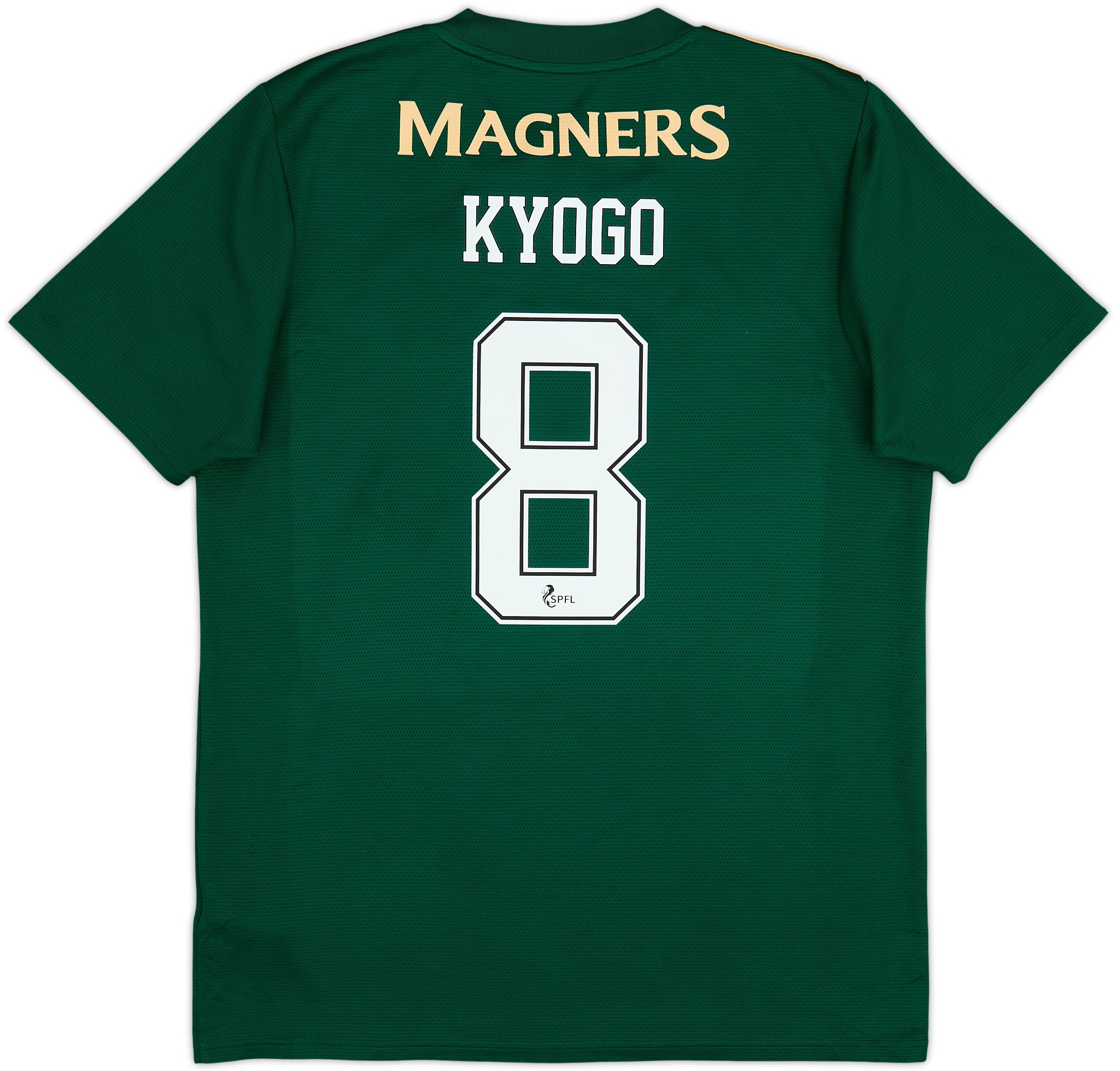 2021-22 Celtic Away Shirt Kyogo #8 - 6/10 - (L)
