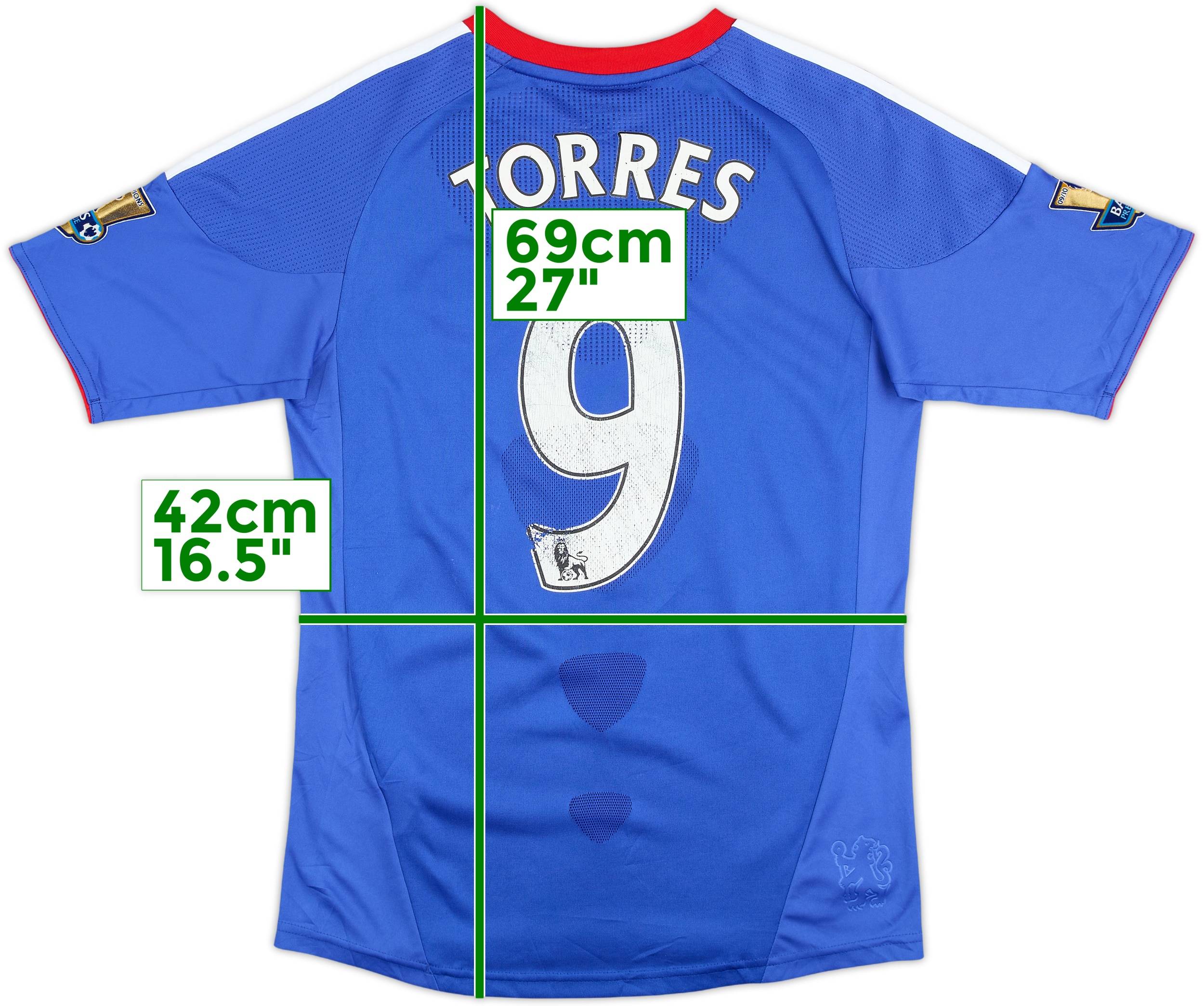 2010-11 Chelsea Home Shirt Torres #9 - 5/10 - (S)