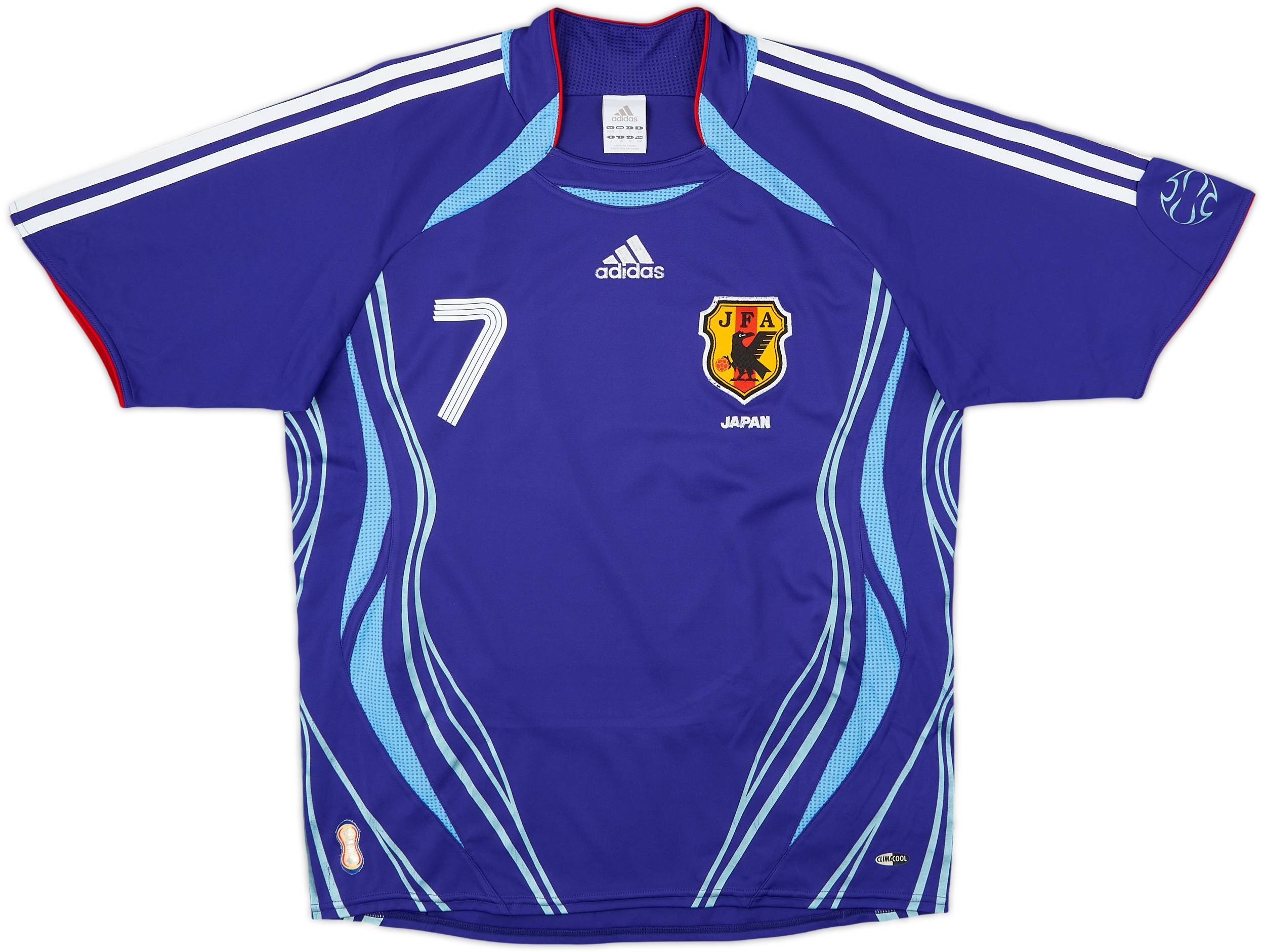 2006-08 Japan Home Shirt Nakata #7 - 6/10 - (S)