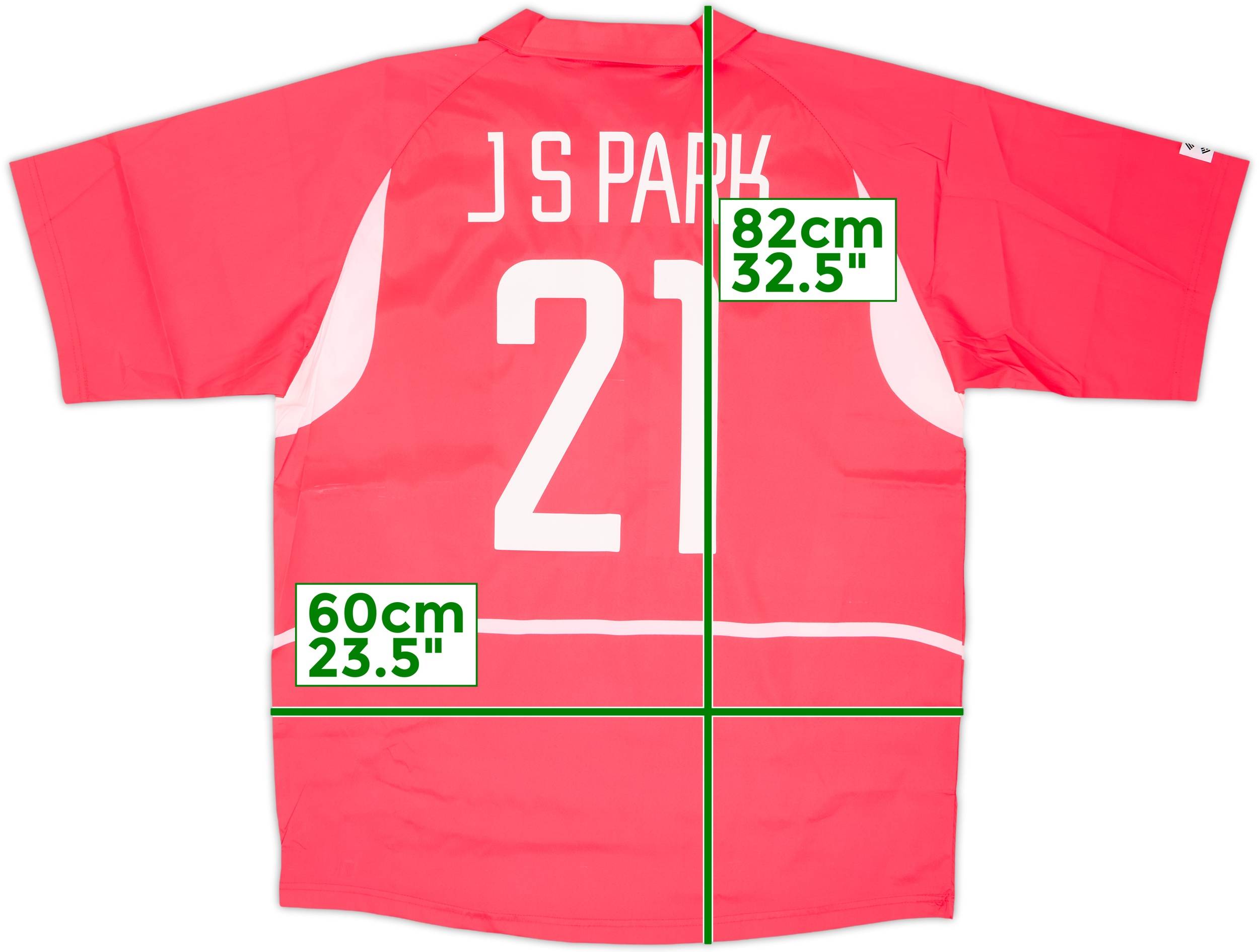 2002-03 South Korea Home Shirt J.S.Park #21 (XXL)
