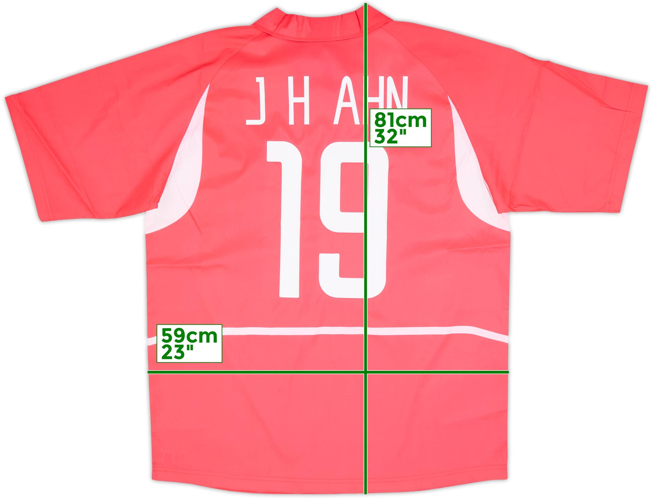 2002-03 South Korea Home Shirt J.H.Ahn #19 (XL)