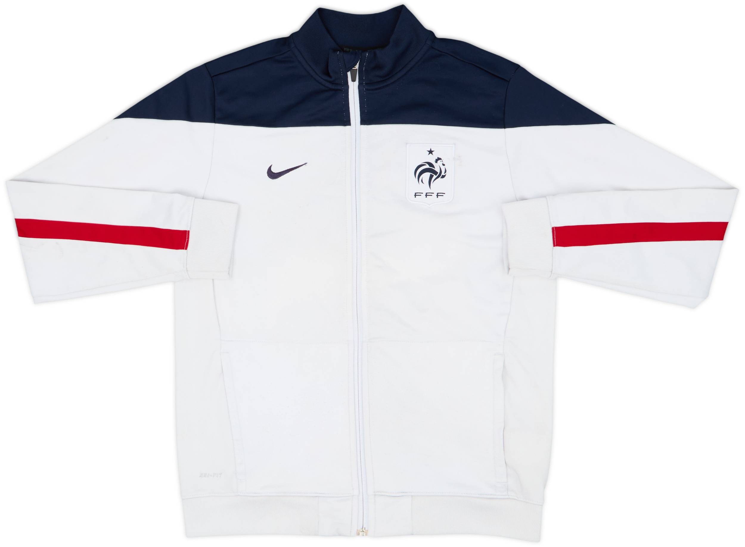 選手支給品 スコットランド代表 2014/15 プレゼンテーションジャケット 2014-15 France Nike Track Jacket - 5/10 - (L.Boys)