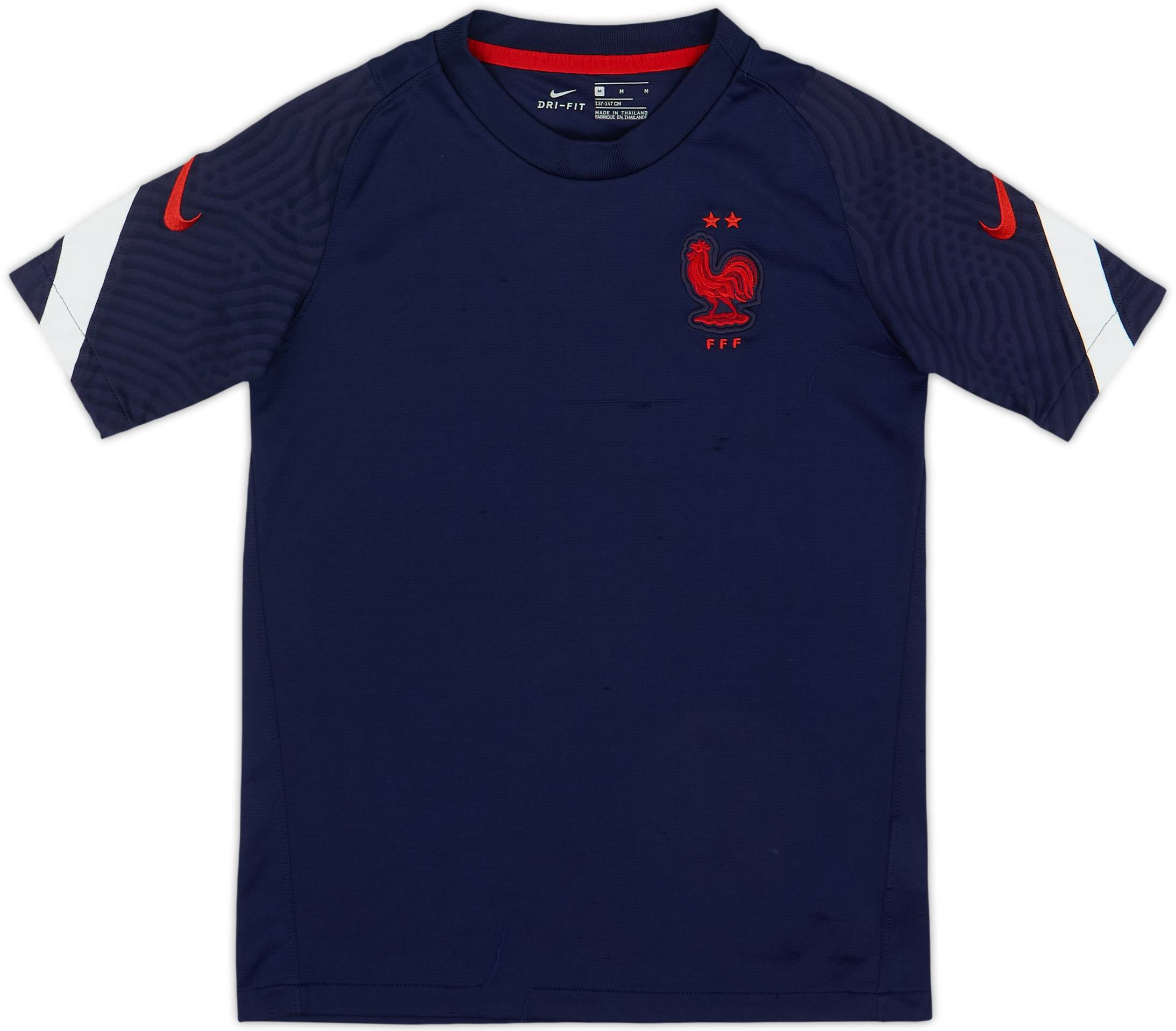 2020-21 France Nike Training Shirt - 6/10 - (M.Boys)