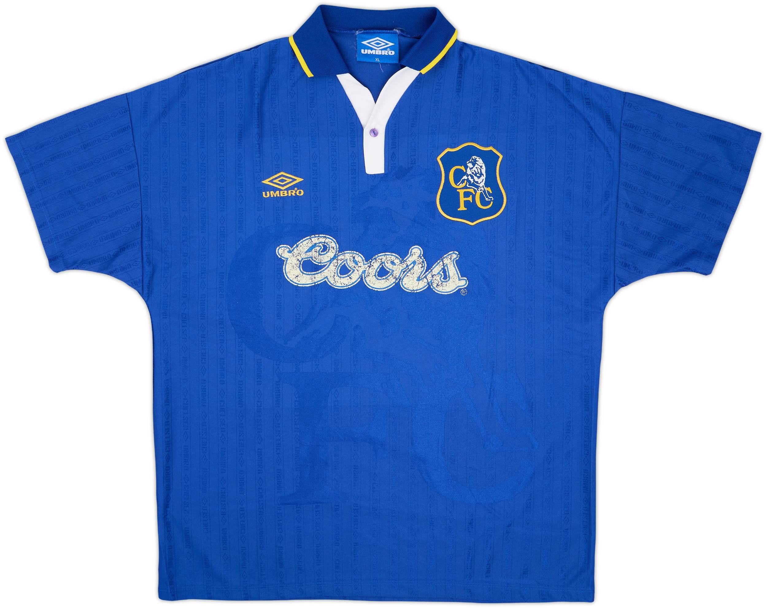 1995-97 Chelsea Home Shirt - 5/10 - (XL)