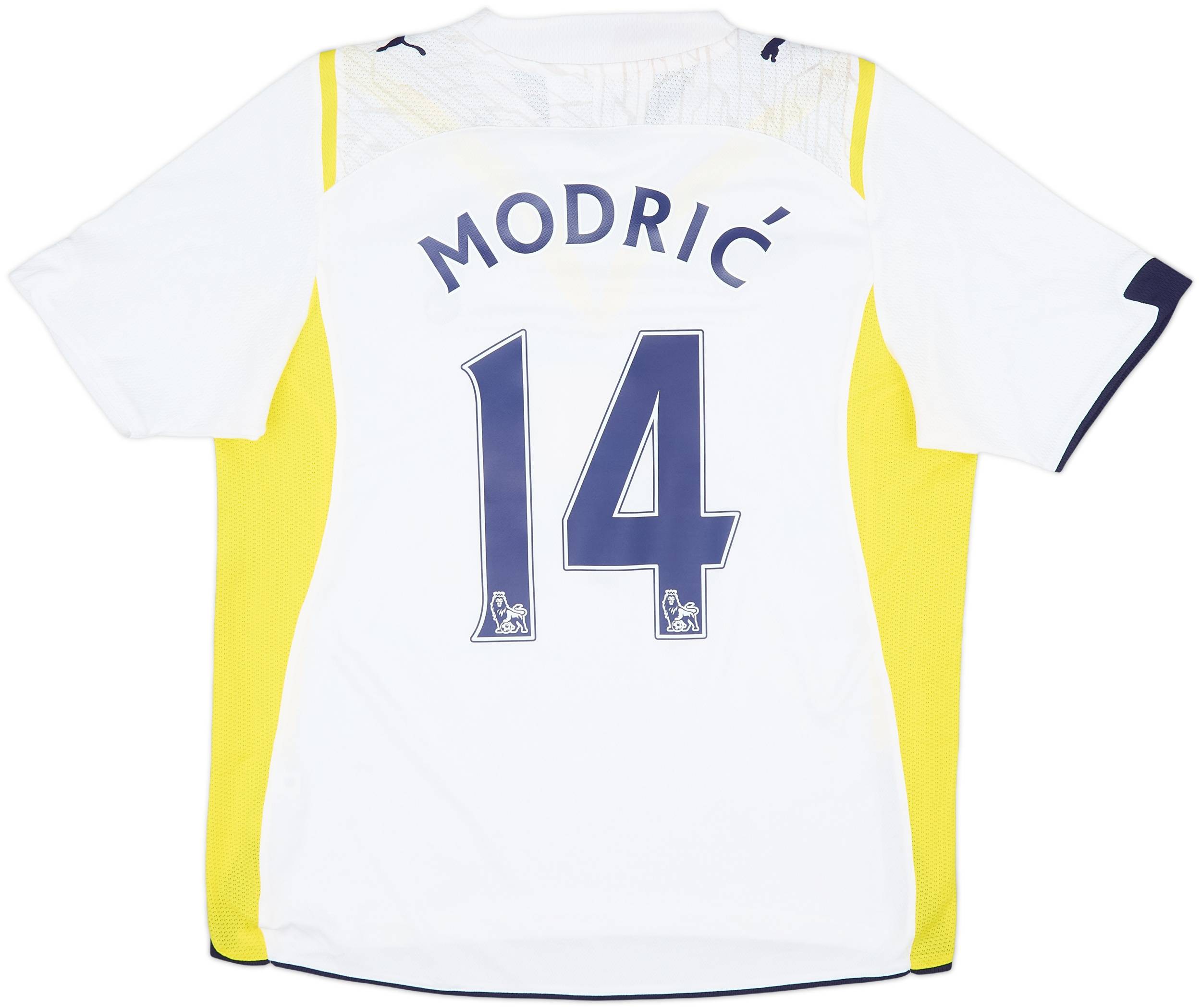 2009-10 Tottenham Home Shirt Modric #14 - 7/10 - (L)
