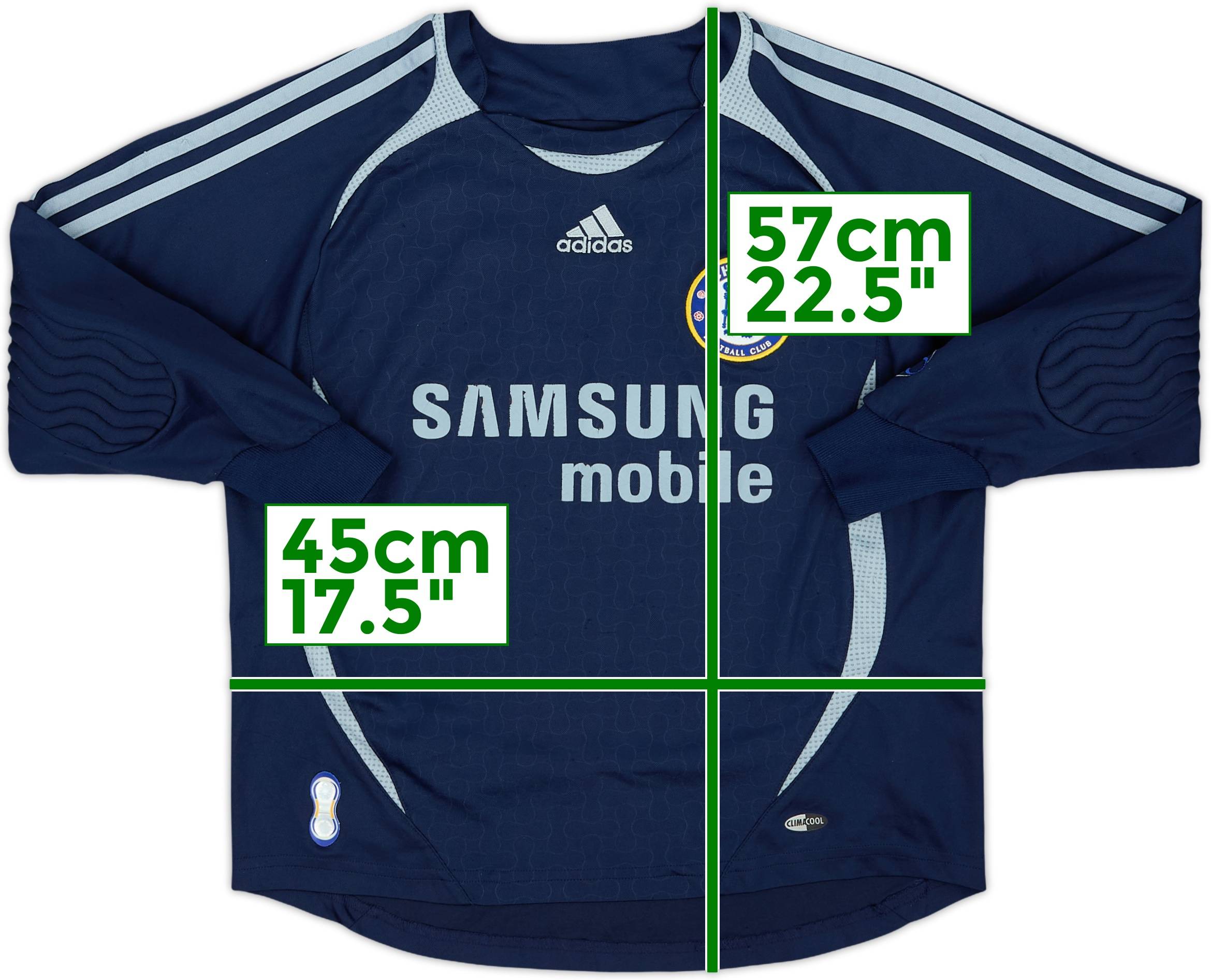 2006-08 Chelsea GK Shirt - 6/10 - (S.Boys)