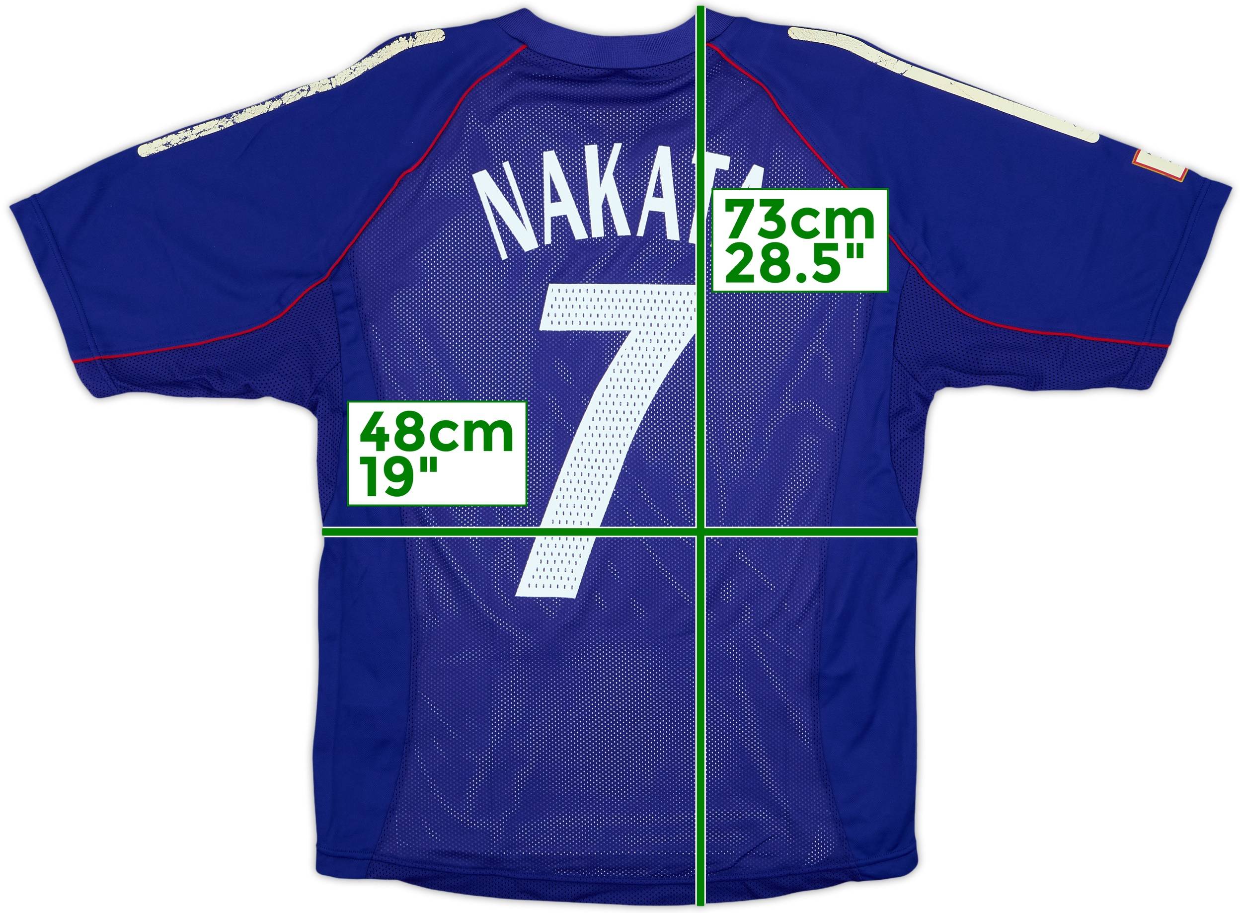 2002-04 Japan Player Issue Home Shirt Nakata #7 - 5/10 - (M)