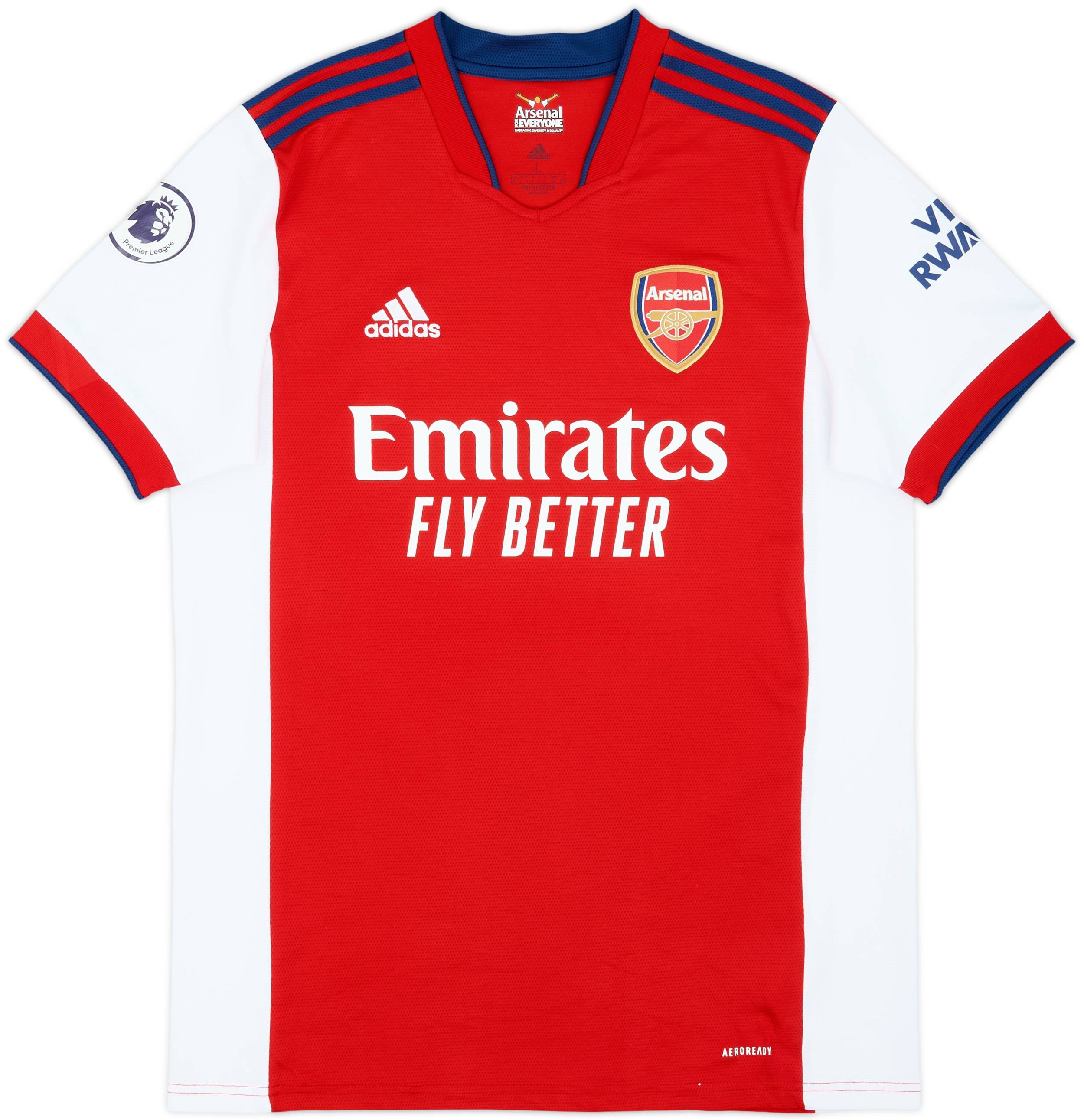 2021-22 Arsenal Home Shirt Odegaard #8 - 8/10 - (L)