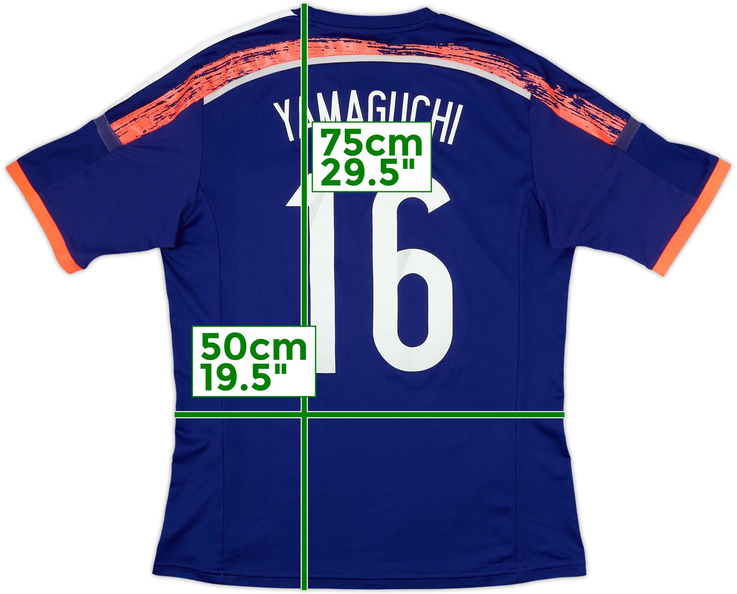 2013-15 Japan Home Shirt Yamaguchi #16 - 9/10 - (XL)
