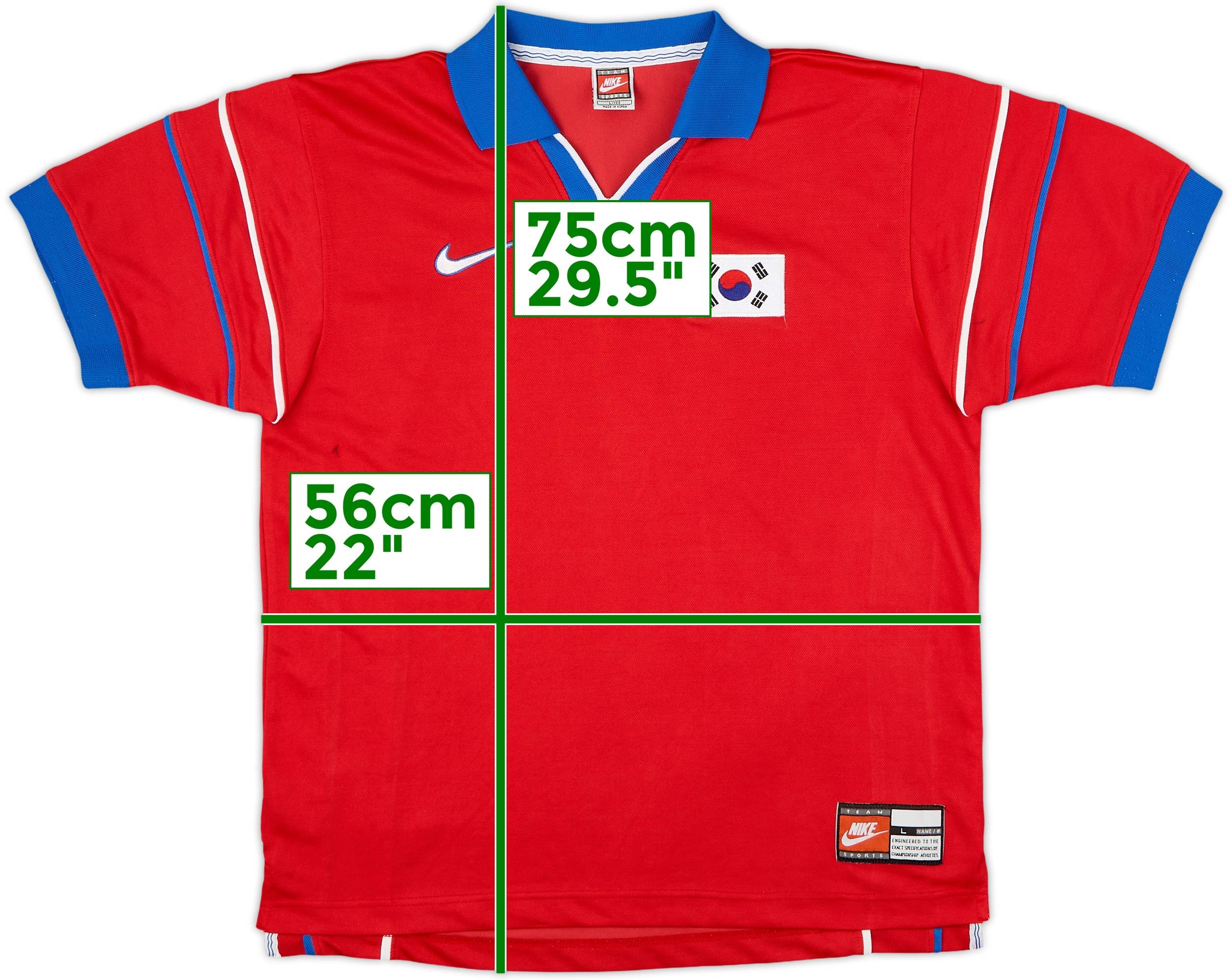 1998-01 South Korea Home Shirt - 8/10 - (L)