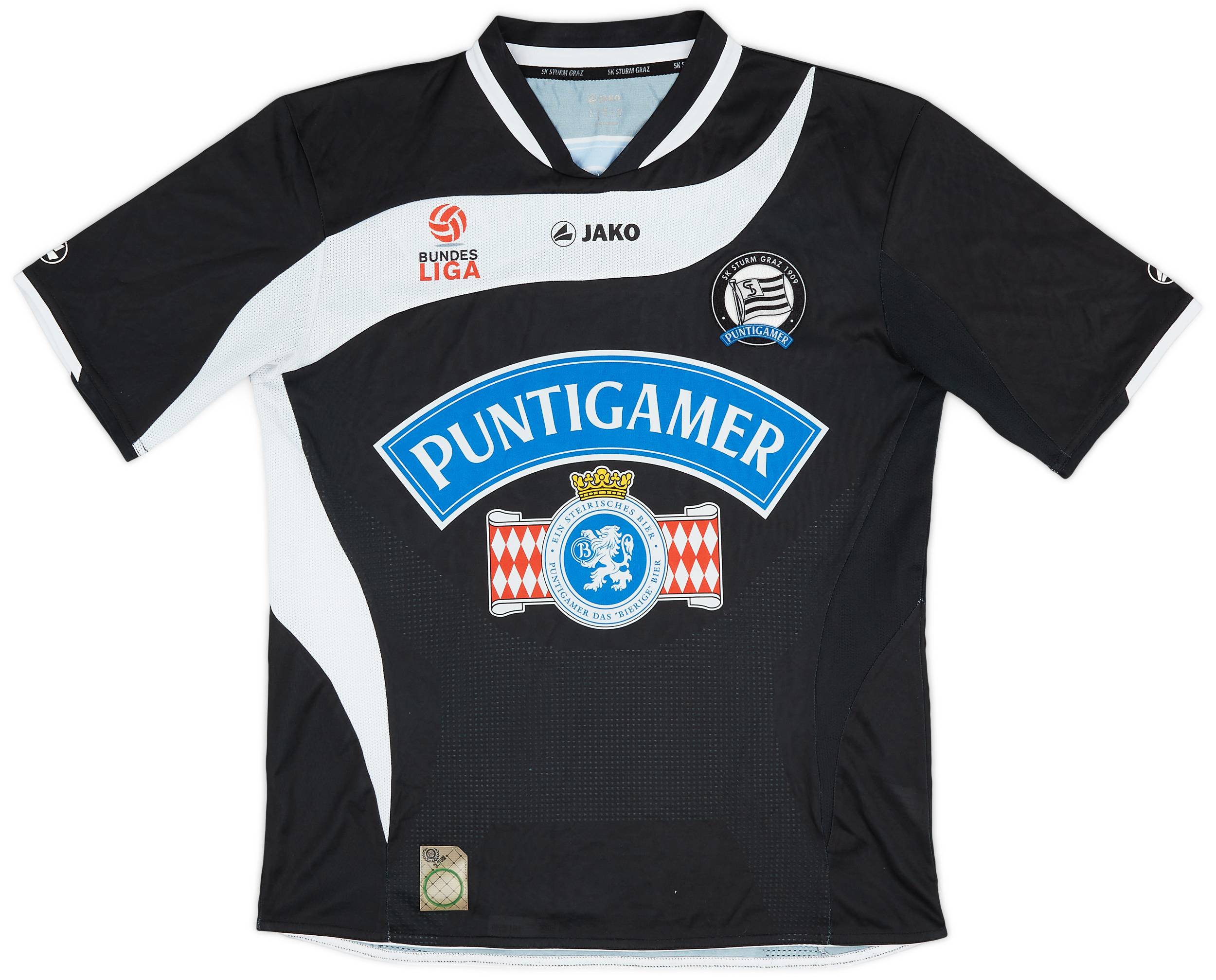 2010-11 Sturm Graz Home Shirt - 8/10 - (S)