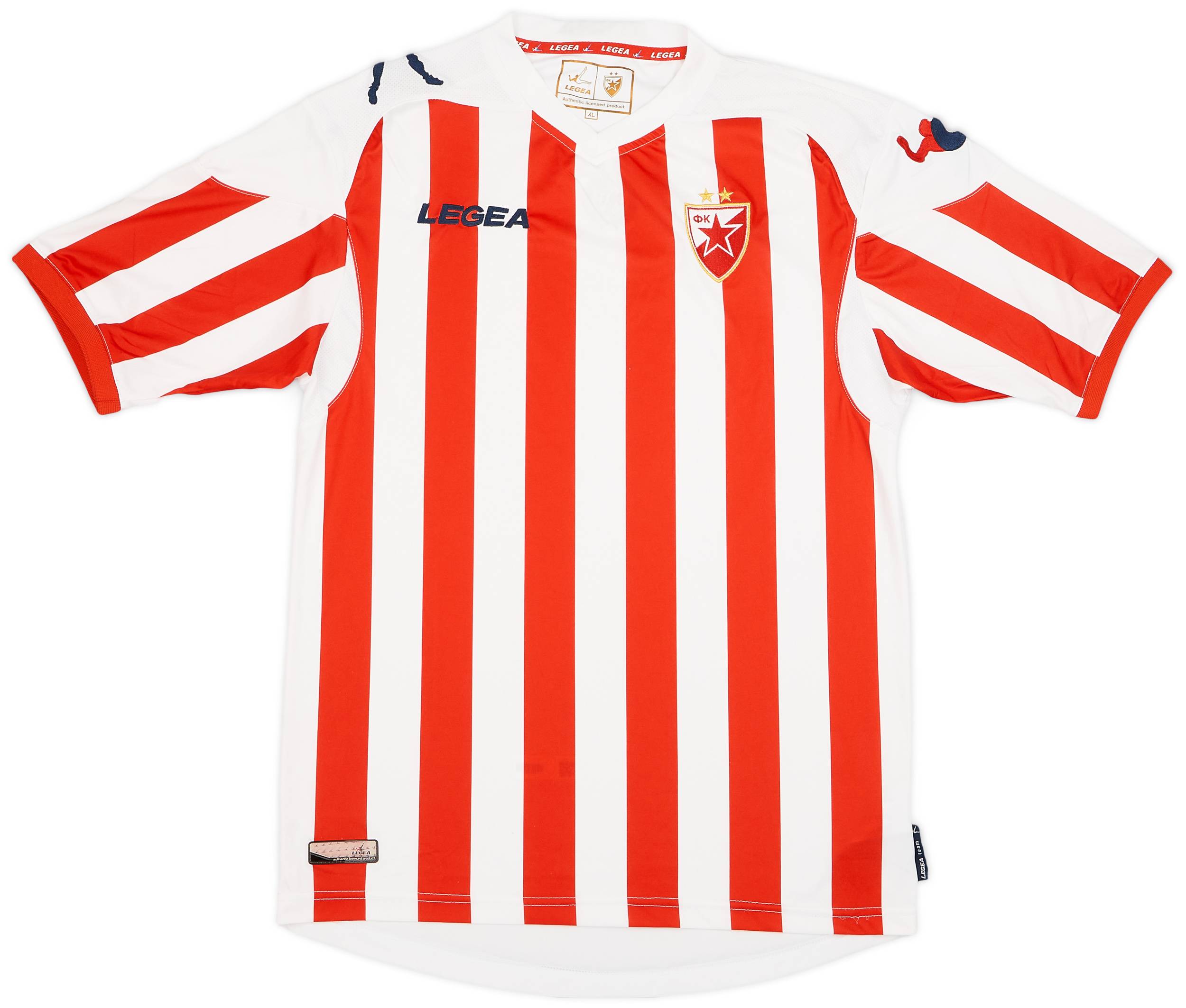 2012-13 Red Star Belgrade Home Shirt - 9/10 - (XL)