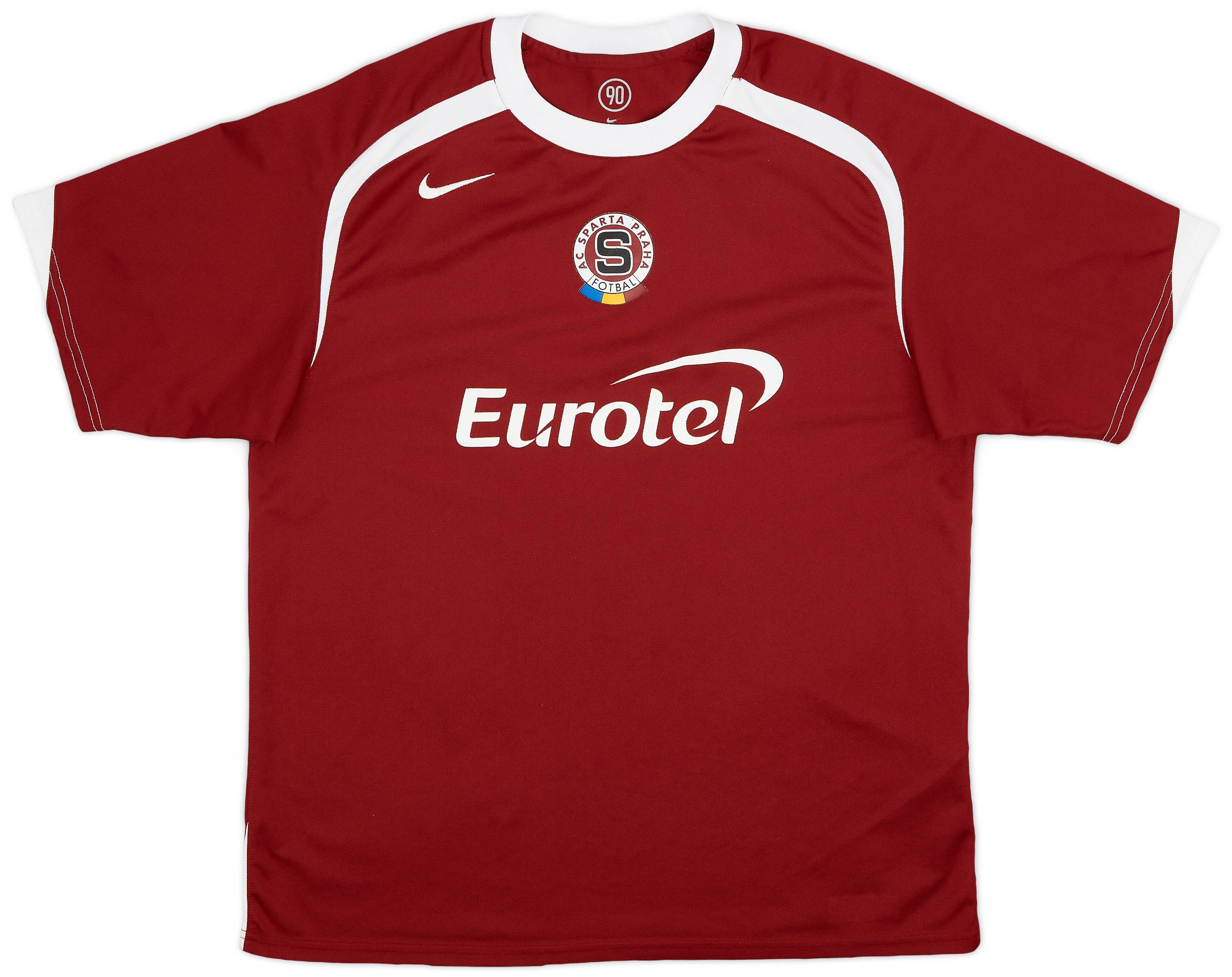 2005-06 Sparta Prague Home Shirt - 8/10 - (L)