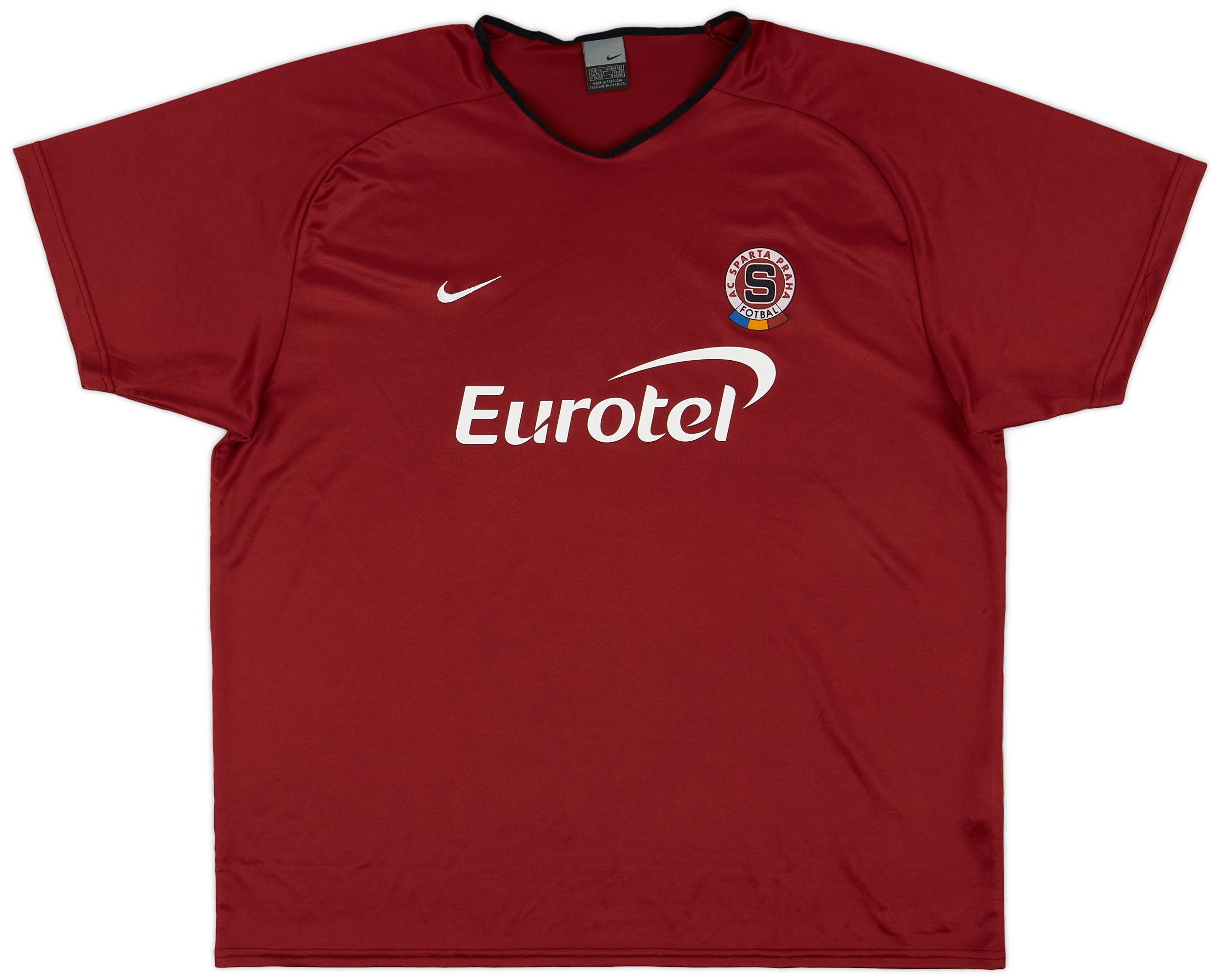 2001-02 Sparta Prague Home Shirt - 5/10 - (XL)